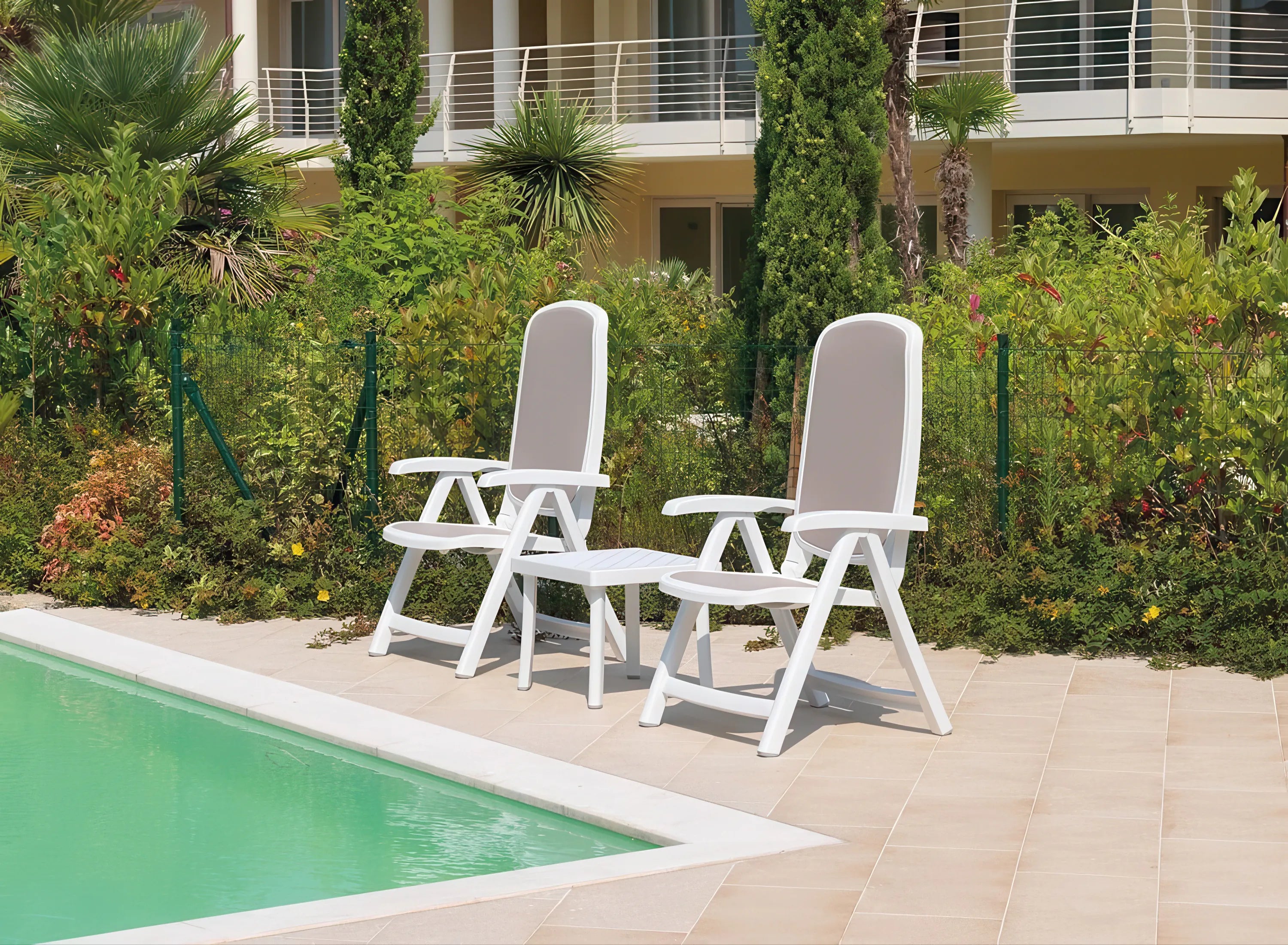 Square Outdoor Coffee Table RODI Anthracite