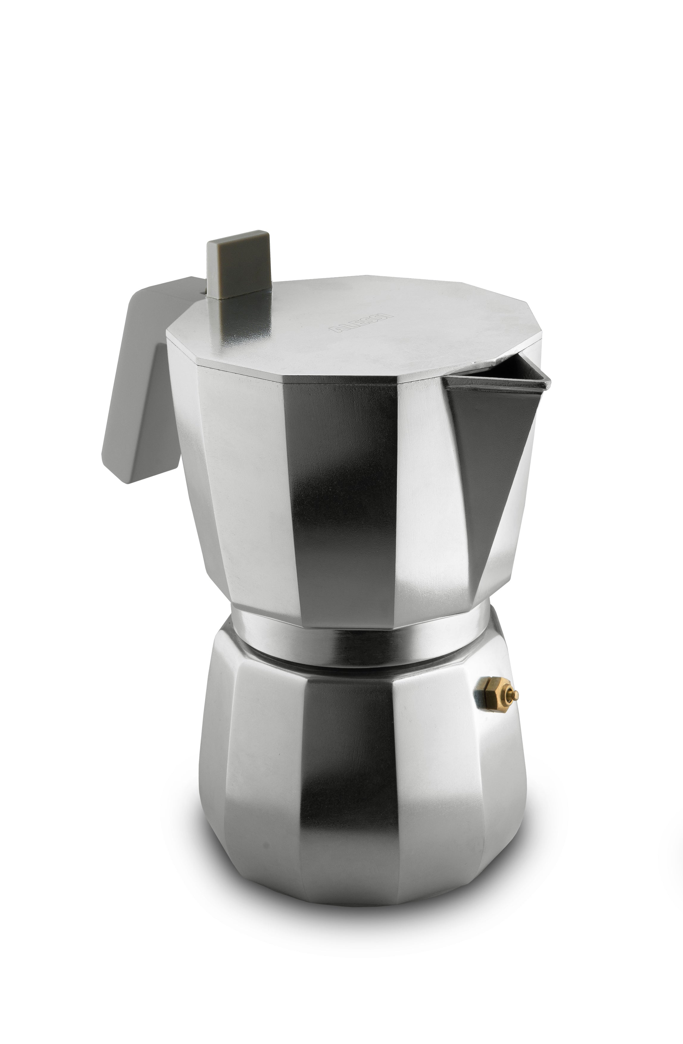 Silver induction coffee coffee