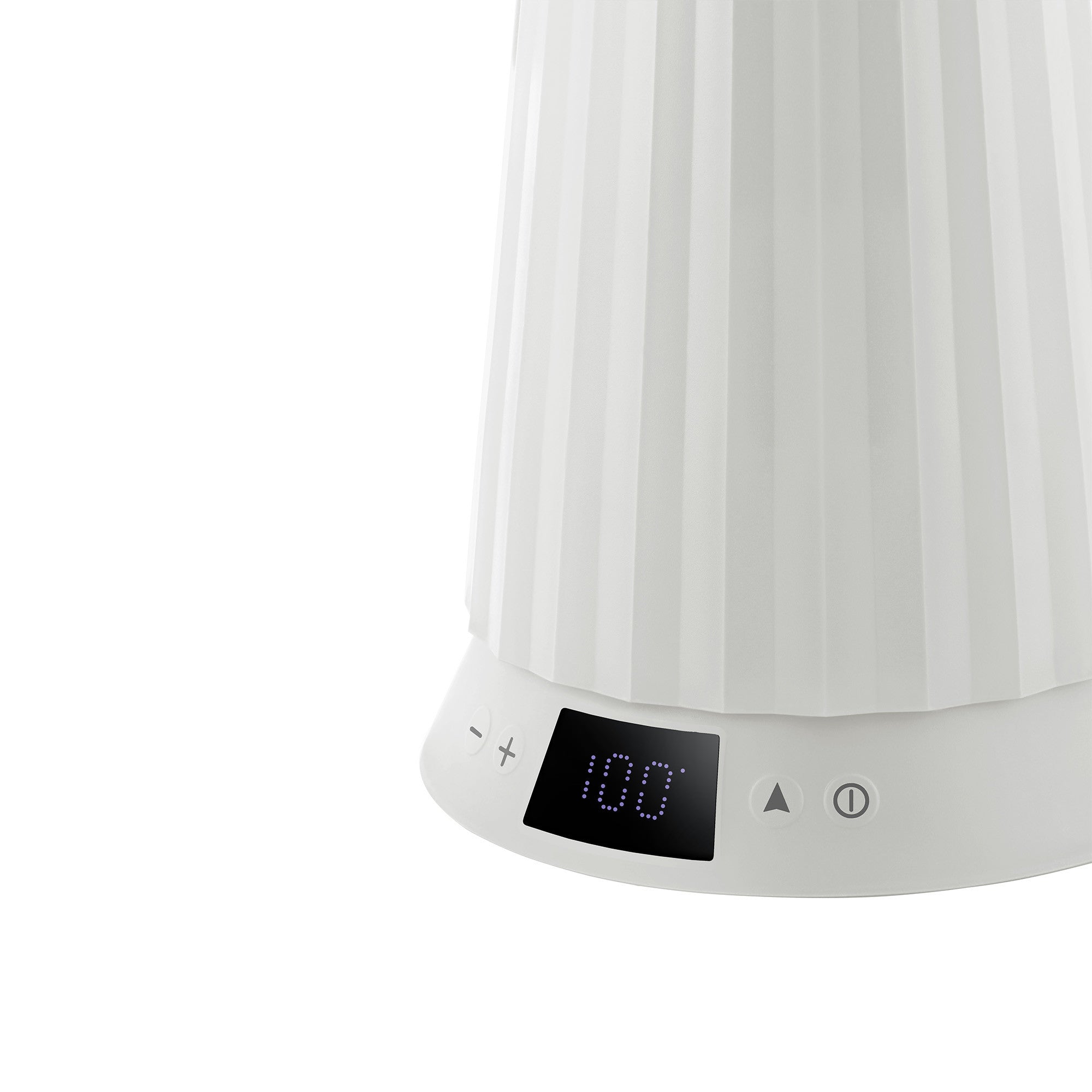 Electric kettle with temperature control PLISSÉ white