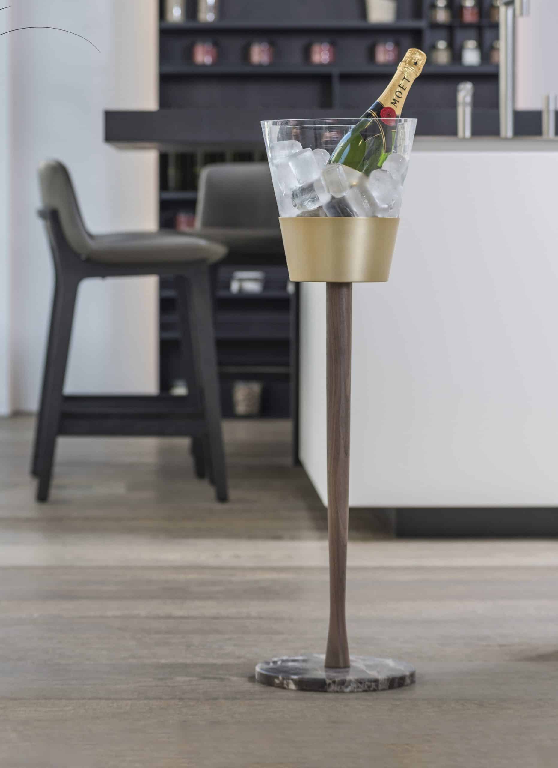 Chladící nádoba CHAMPANERA zlatá