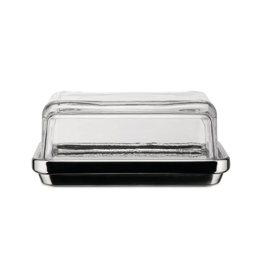 Máslenka ES03 z oceli a skla