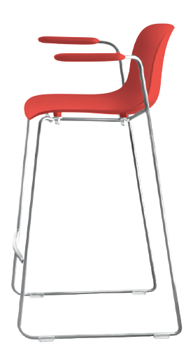 TROY red stool