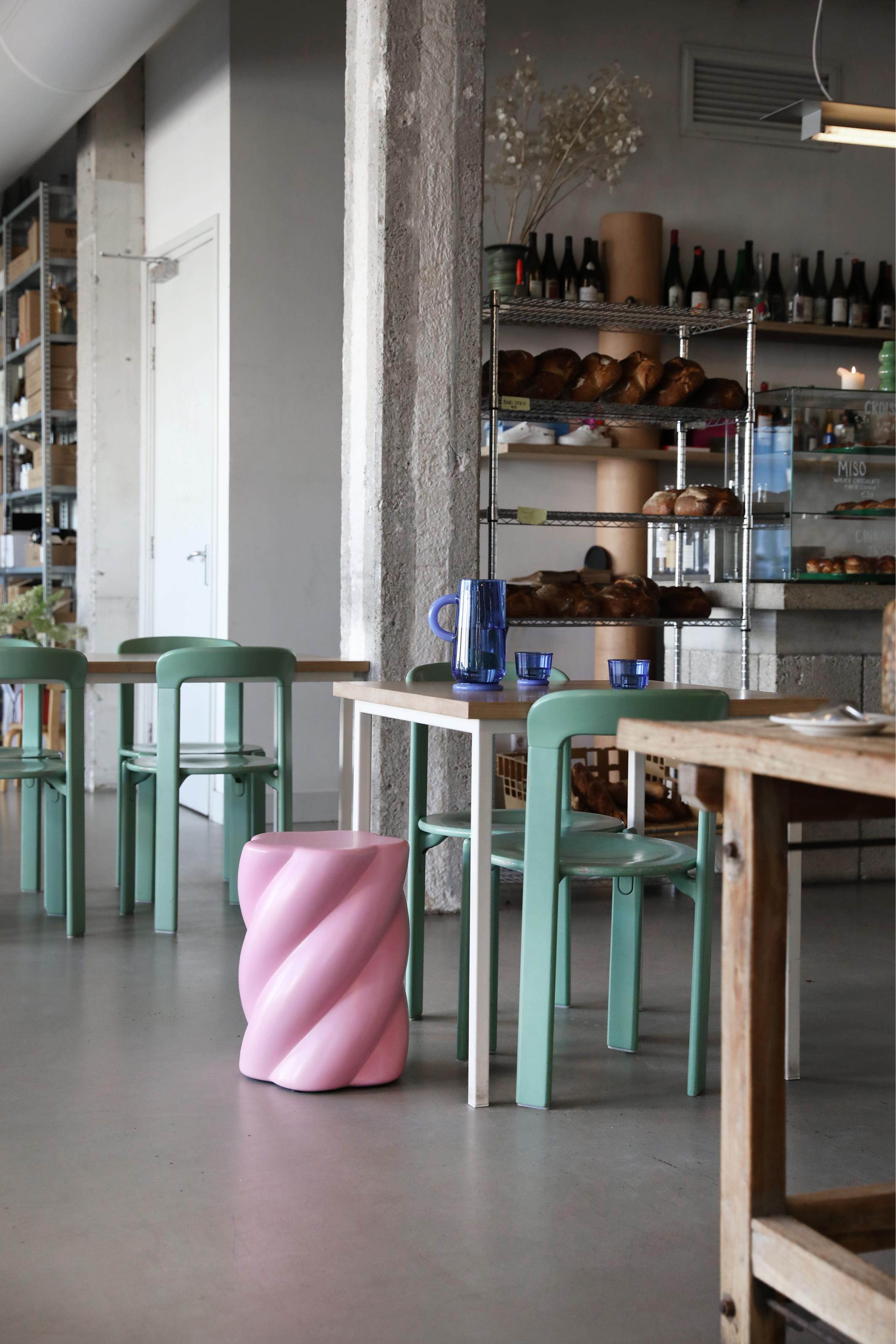 Blue DEW Glass Carafe