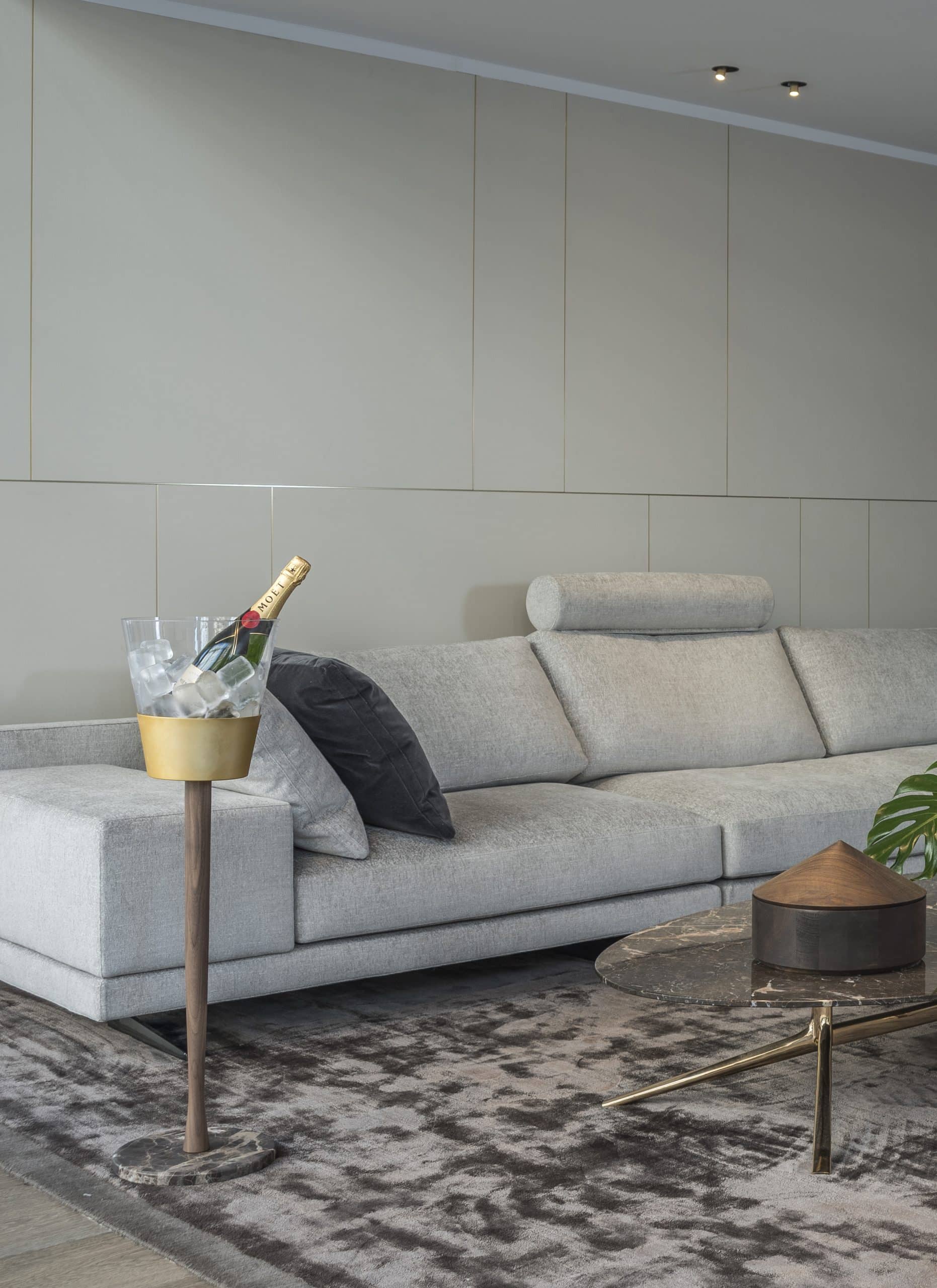 Chladící nádoba CHAMPANERA zlatá