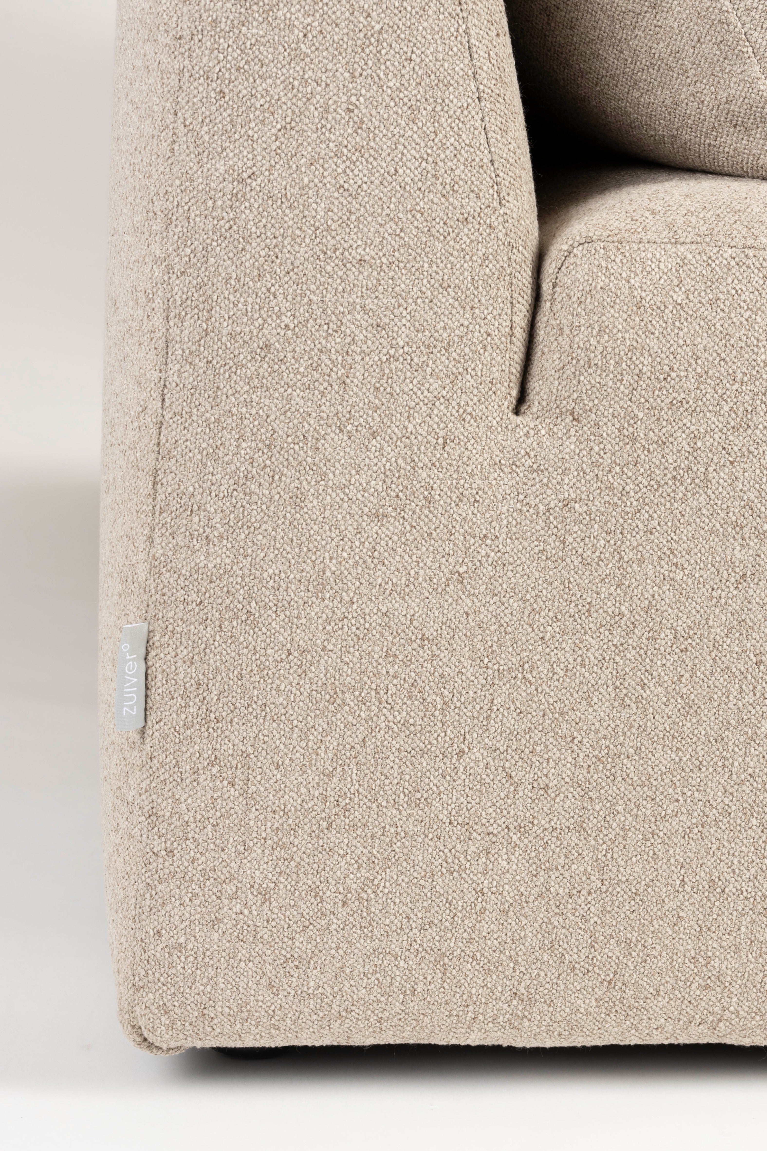 Modulární pohovka PROSPER - levostranný szezlong cappuccino