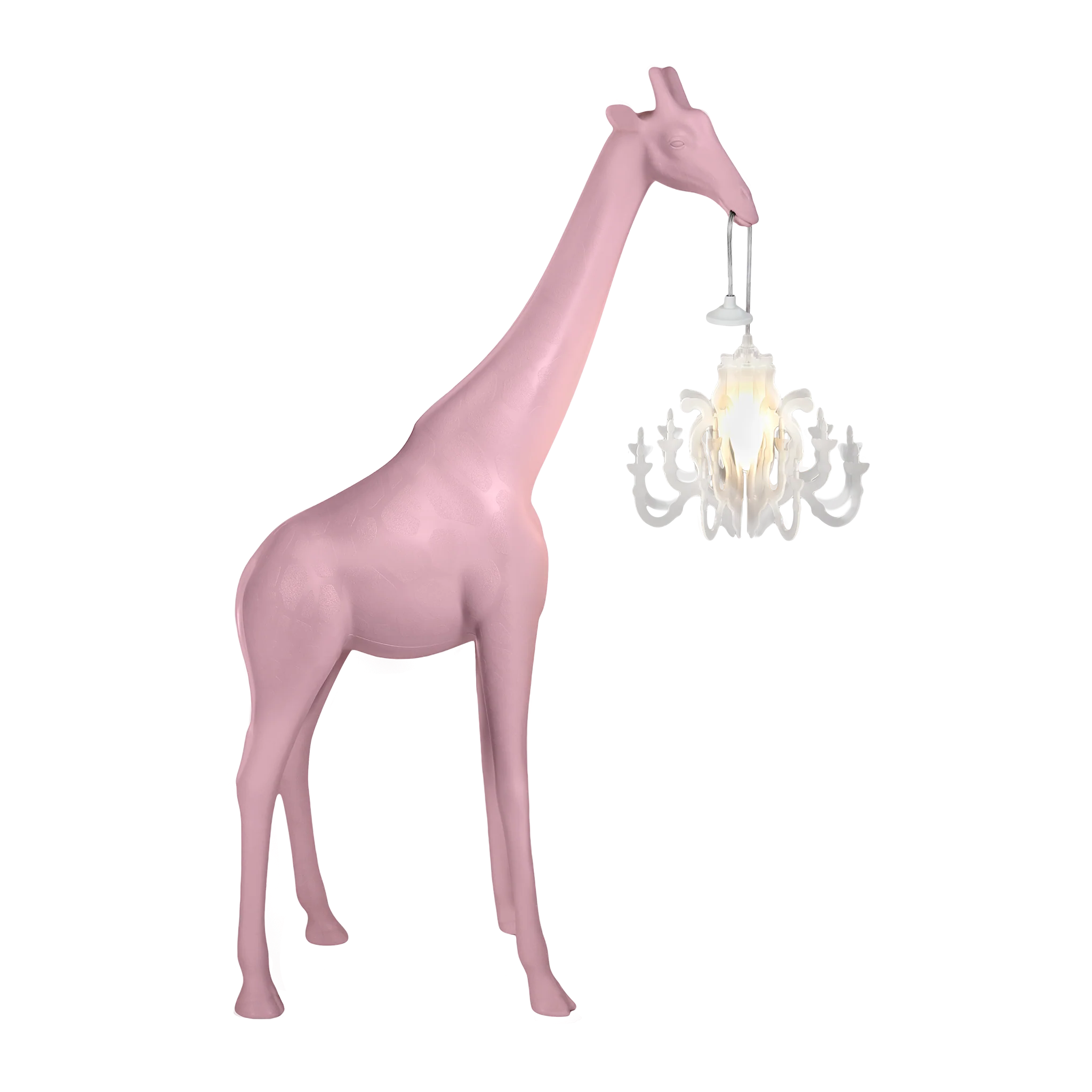 Lampa ŽIRAFA ZAMILOVANÁ XS růžová