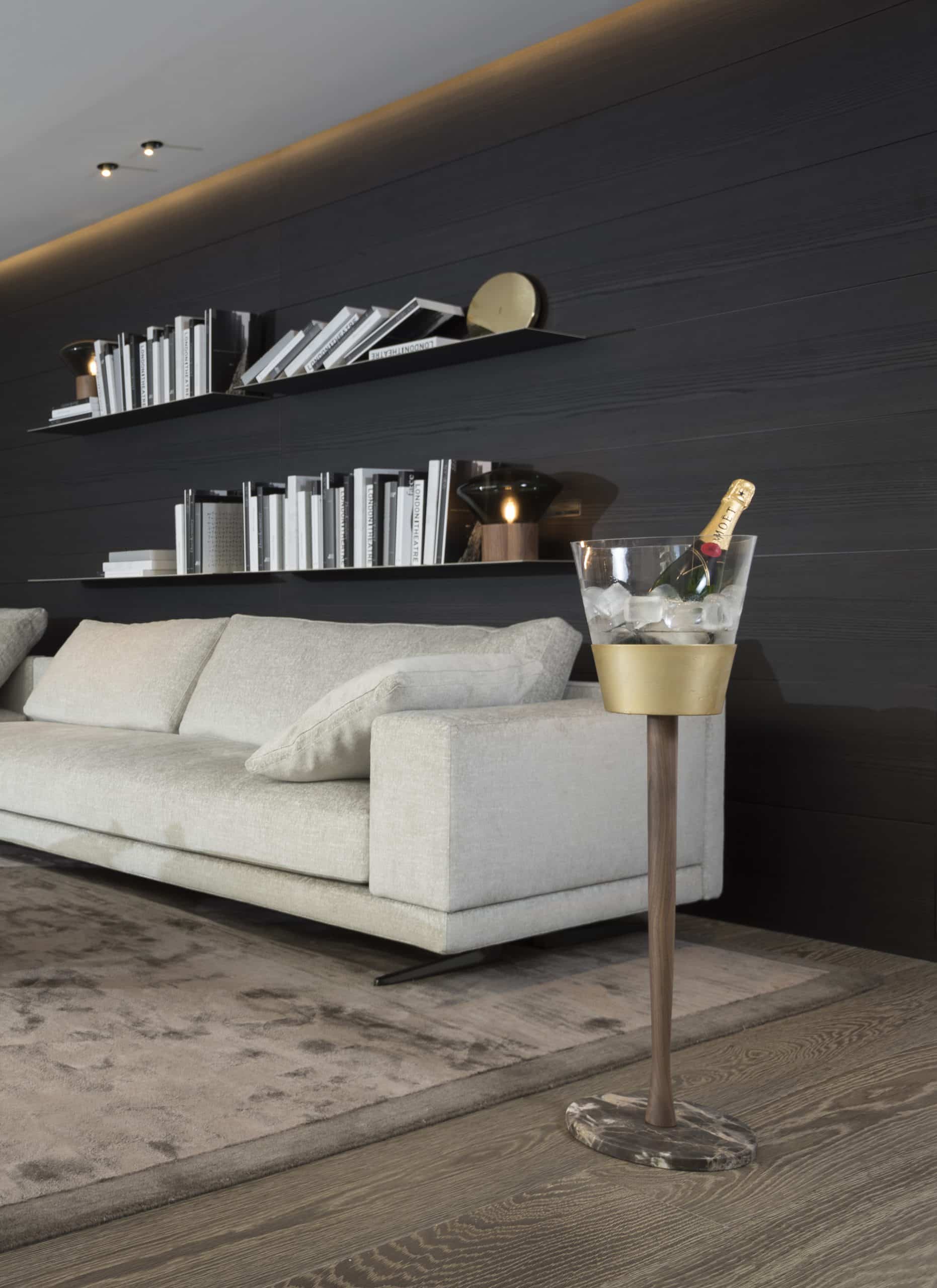 Chladící nádoba CHAMPANERA zlatá