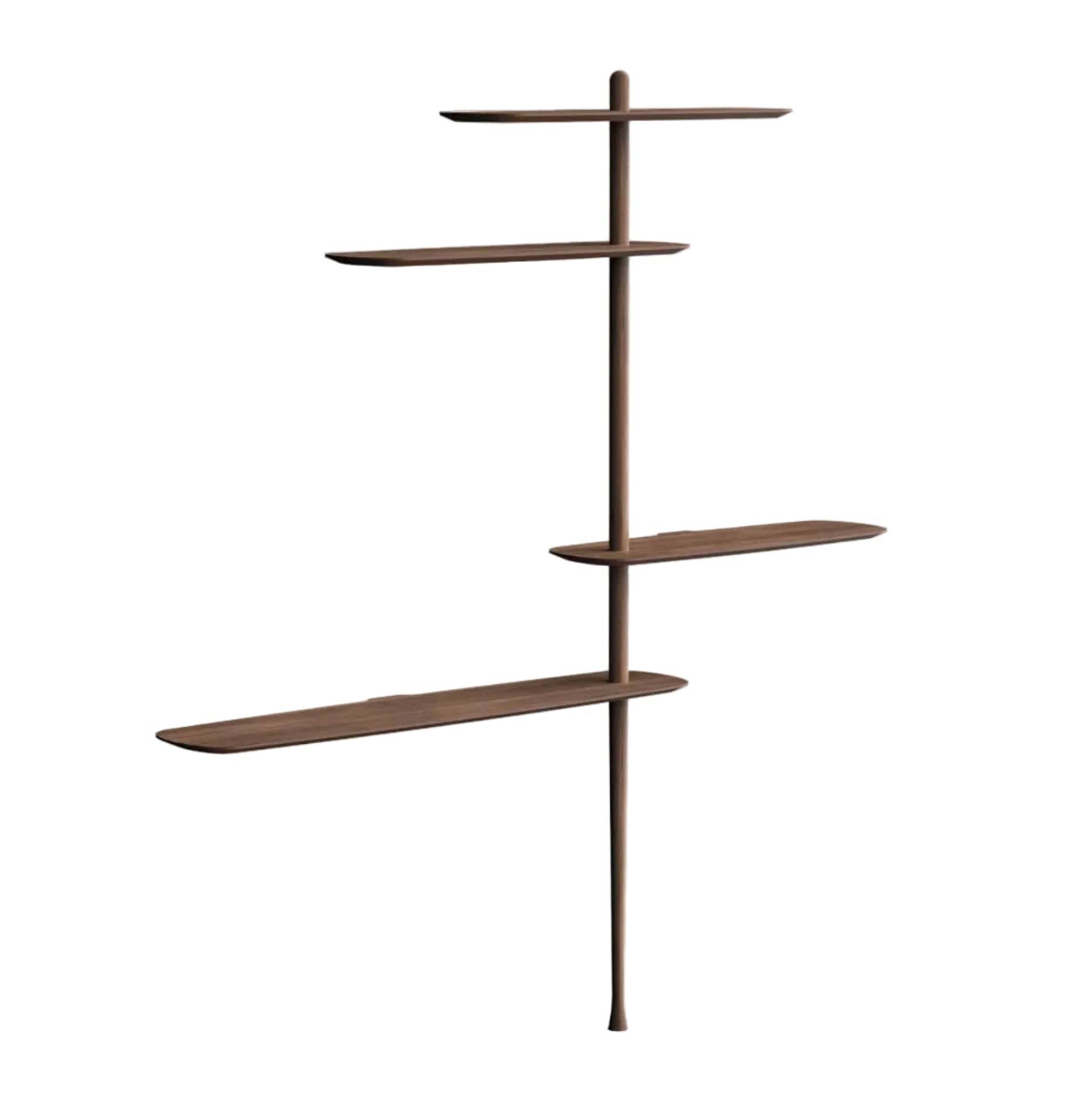 Regál UNICA - KONFIGURACE 08 ořechový dýha