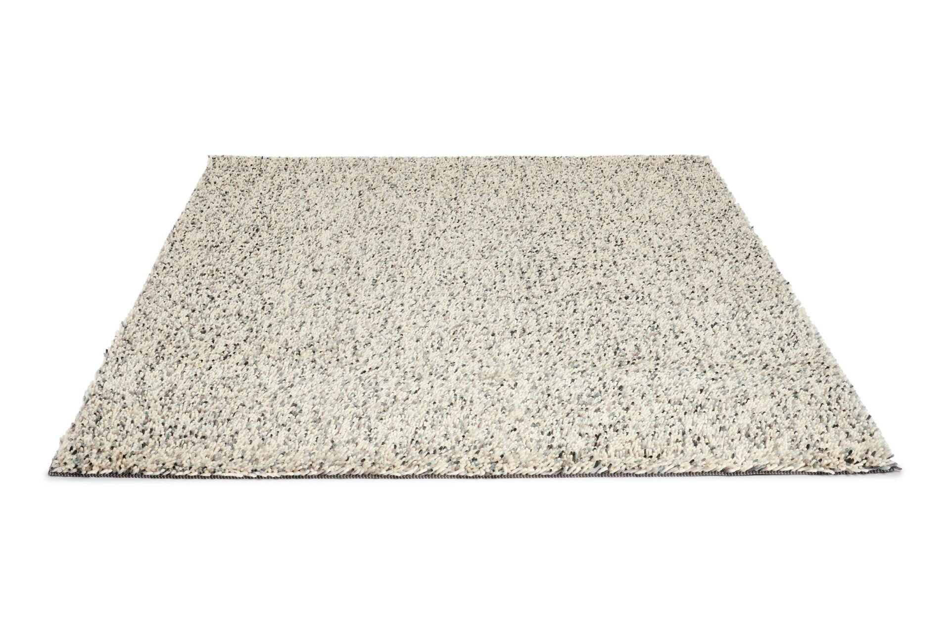 Koberec POP ART modro-šedý s dlouhým vlasem