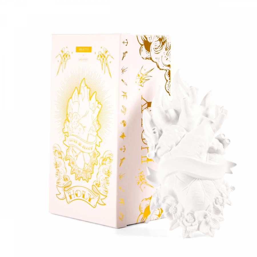 Váza SVATÁ LÁSKA V KVĚTU porcelán
