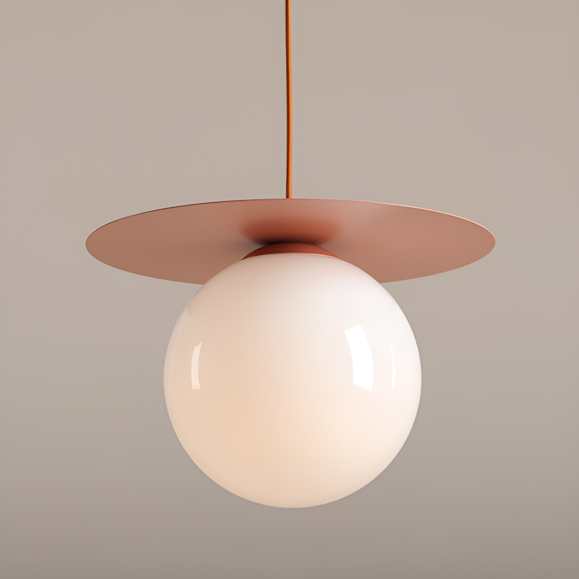 Závěsné svítidlo LOOP korálové