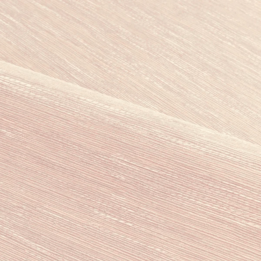 Tapeta se strukturou napodobující žakárovou tkaninu TATAMI - LAIT DE ROSE mléčně růžová