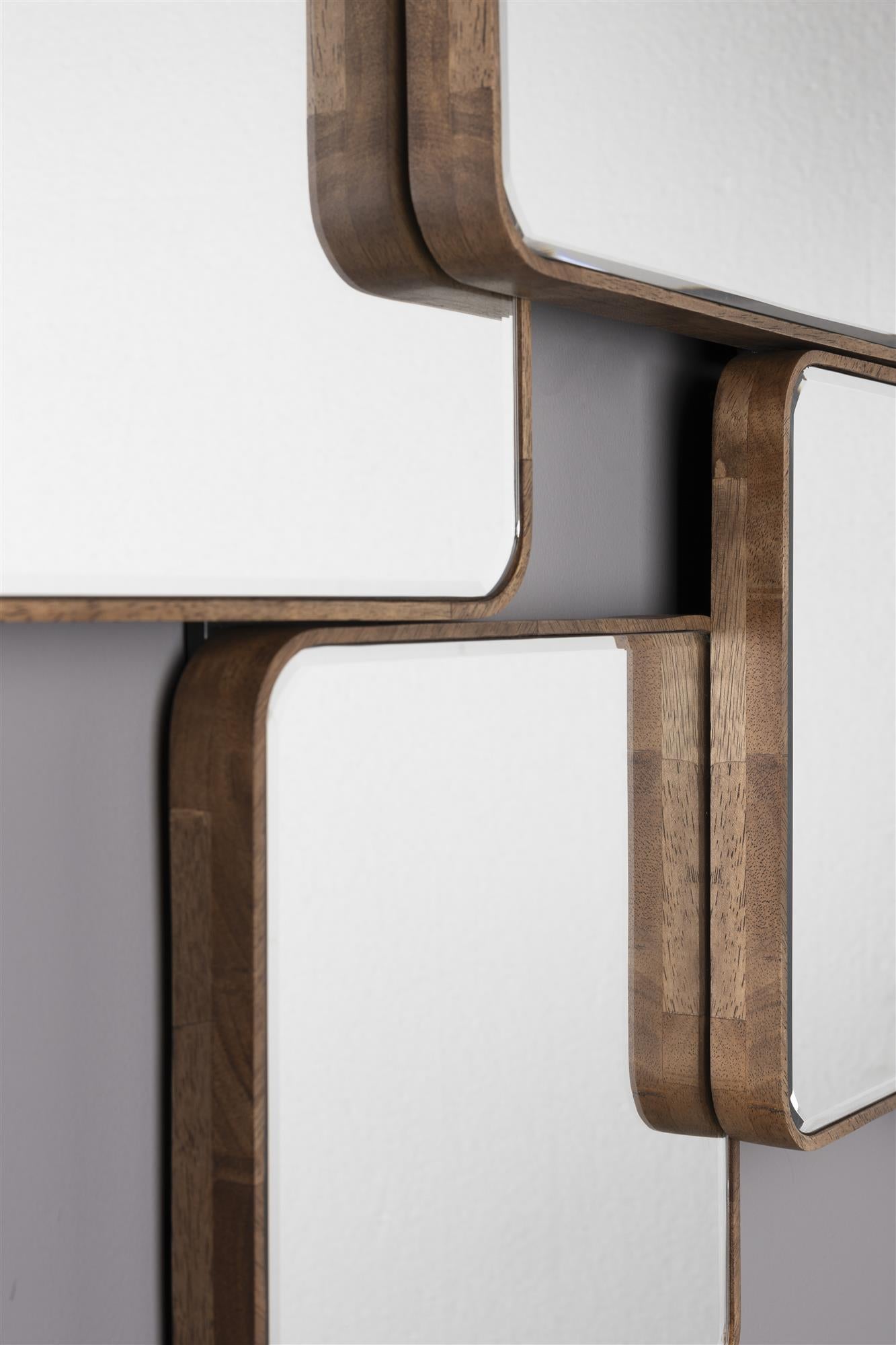 Cordelia wooden frame mirror