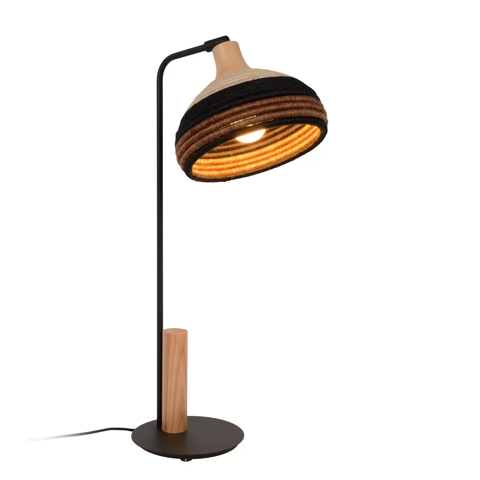 Stolní lampa GRASS hnědá