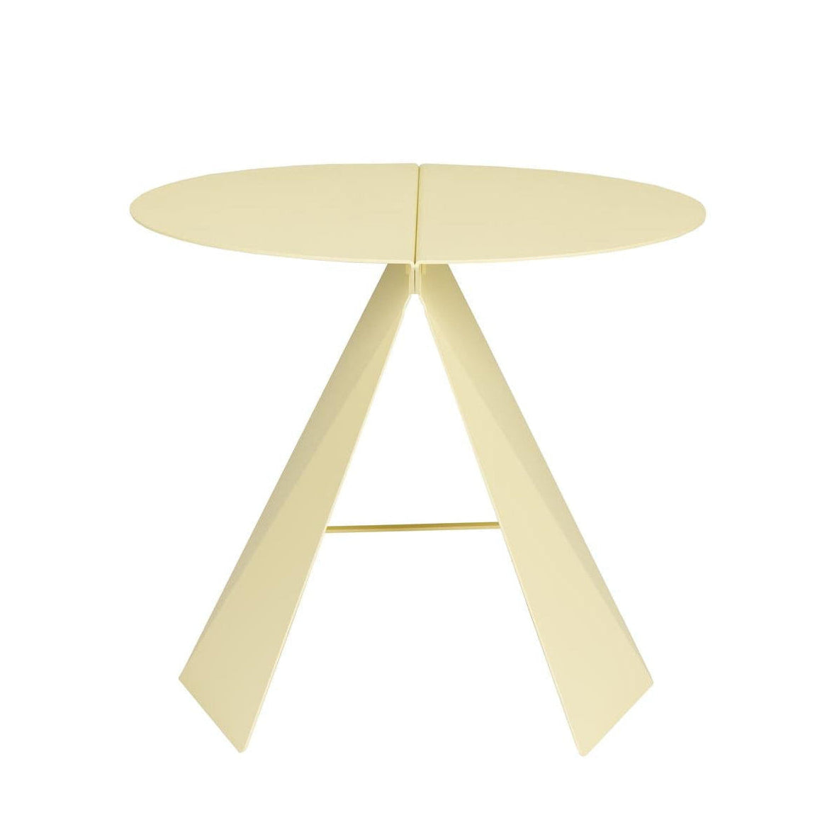 Boční stolek FOLDY žlutý