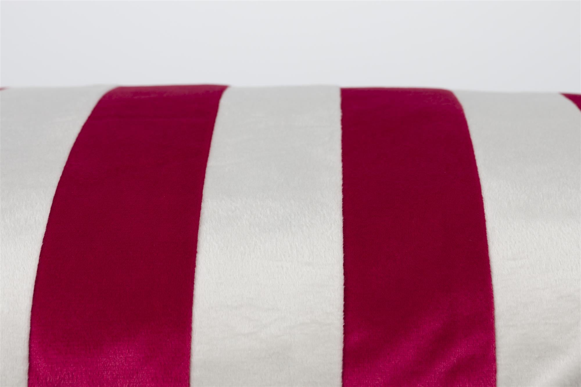 TAZ Pillow Red with White