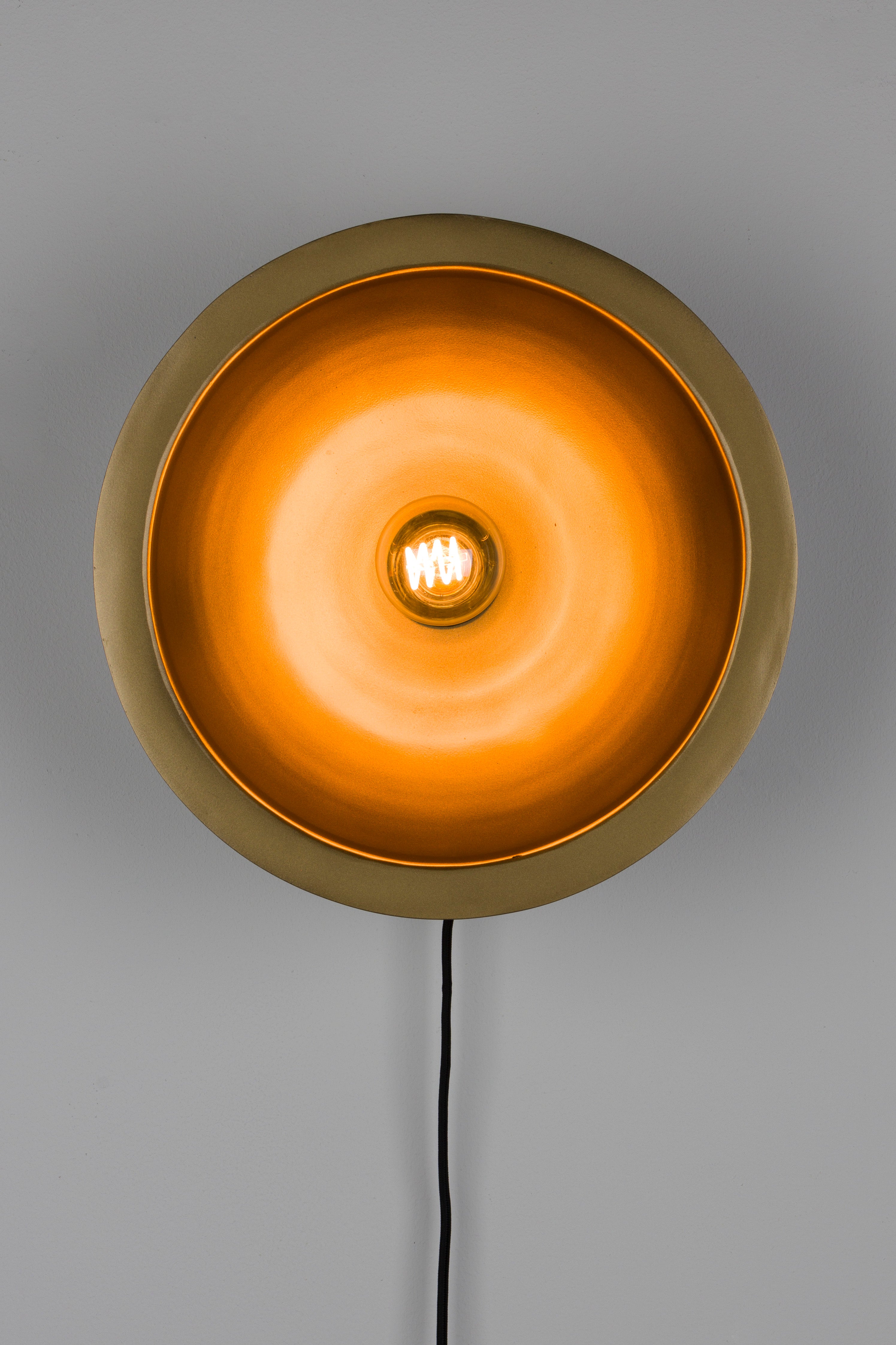 Nástěnná lampa SUNNY zlatá