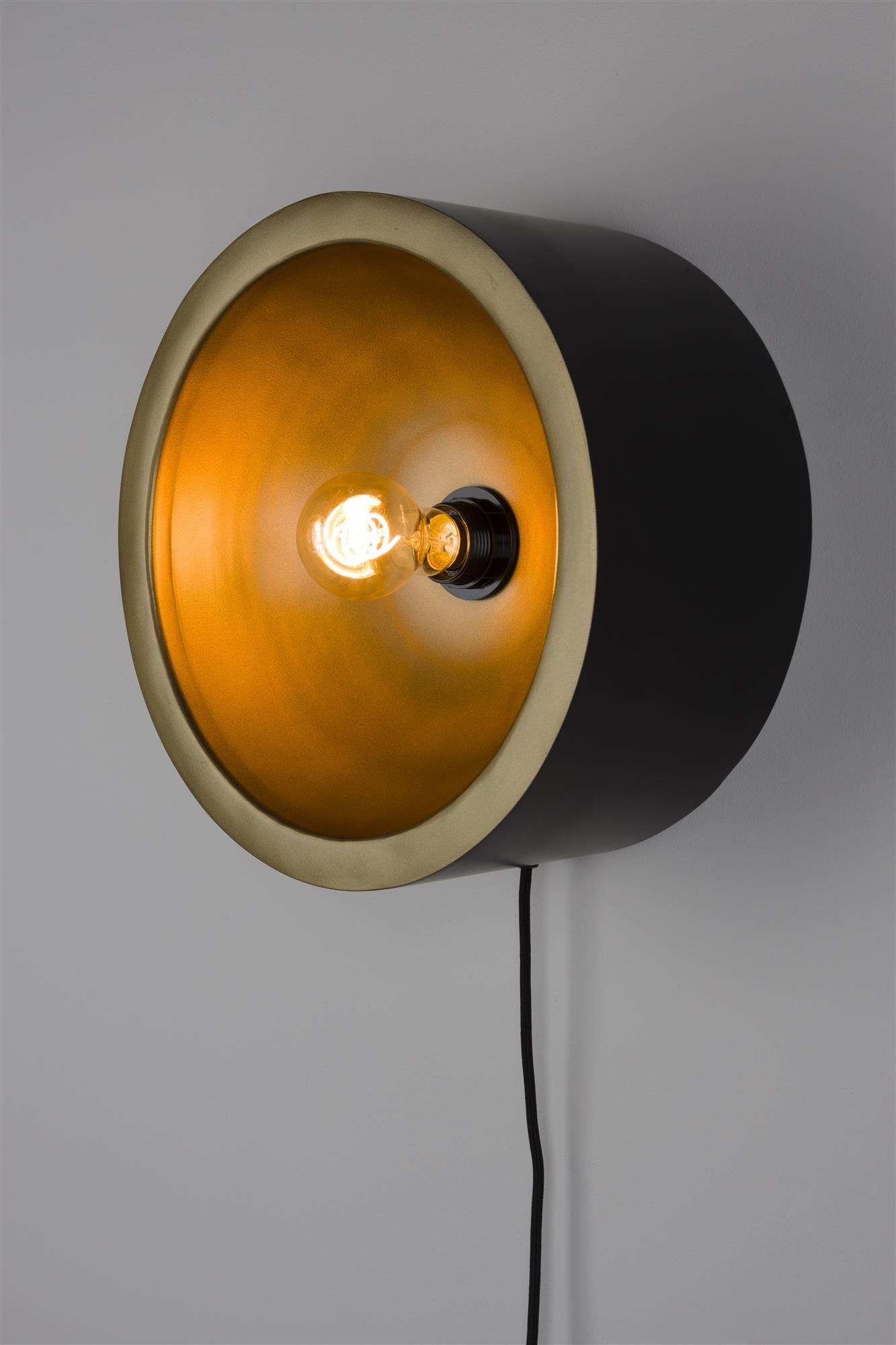 Nástěnná lampa SUNNY zlatá