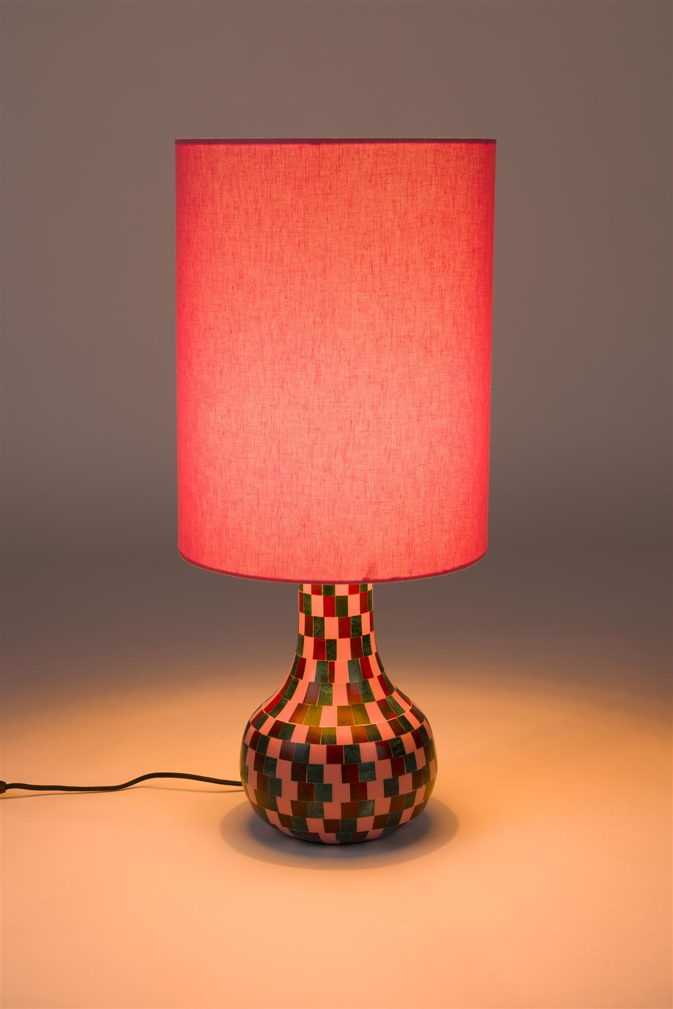 Stolní lampa NEBOJTE SE BARVY růžová
