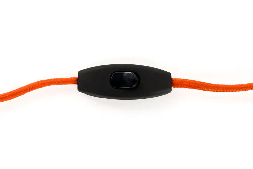 Stolní lampa KDYŽ KRÁLÍM ORANŽOVÁ pomerančová