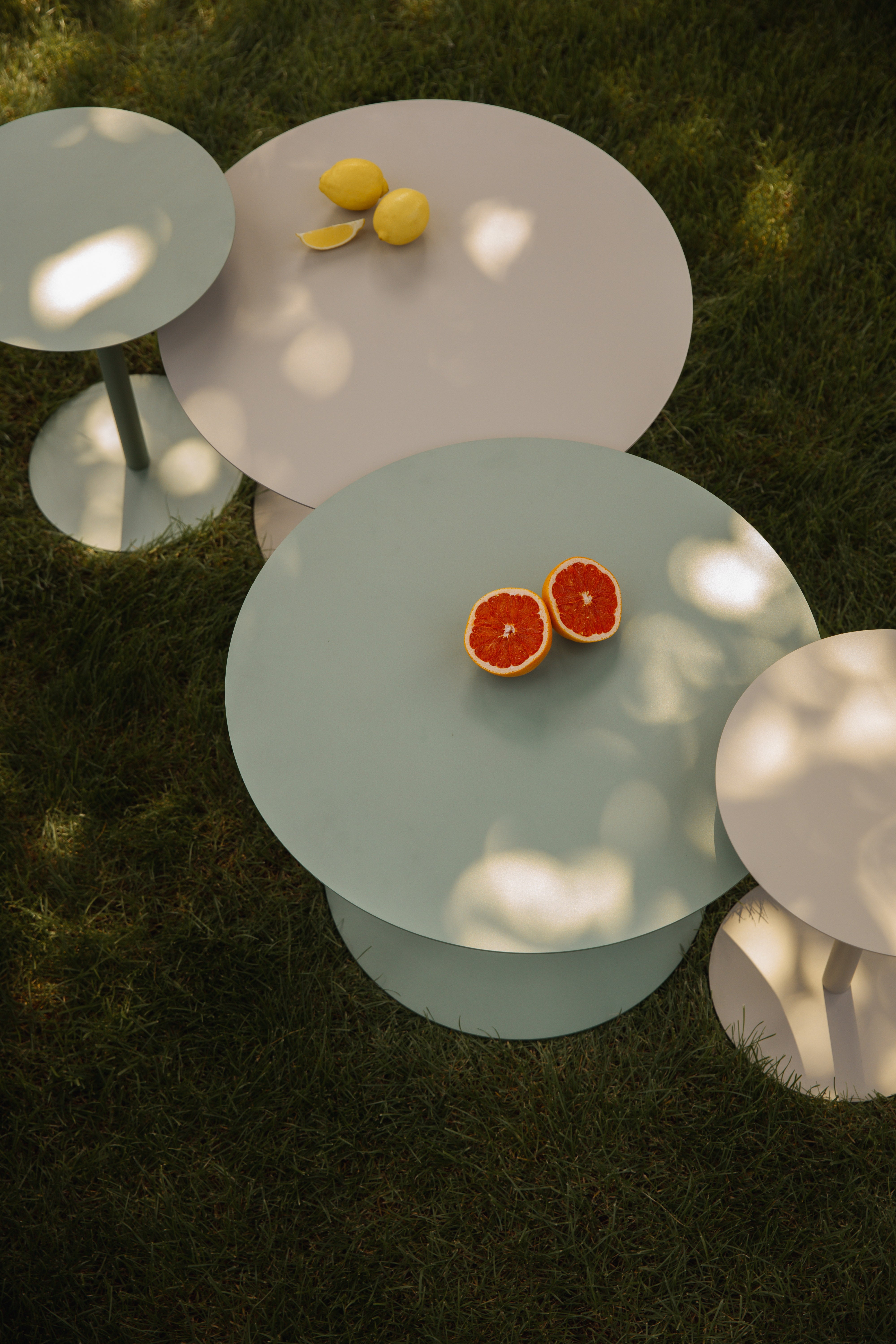 Kávový stolek SNOW zelený