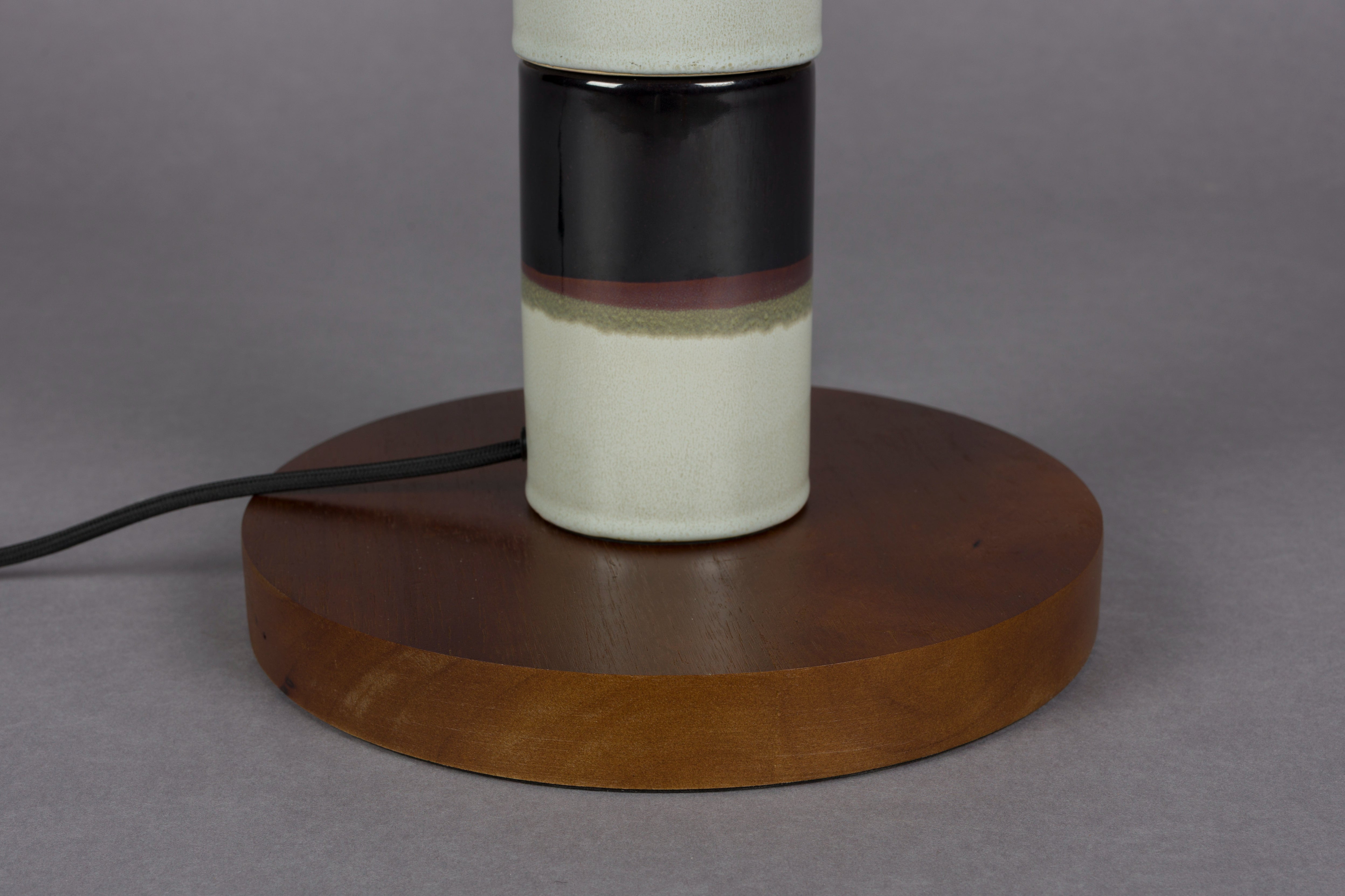 VERTIGO lamp white with black