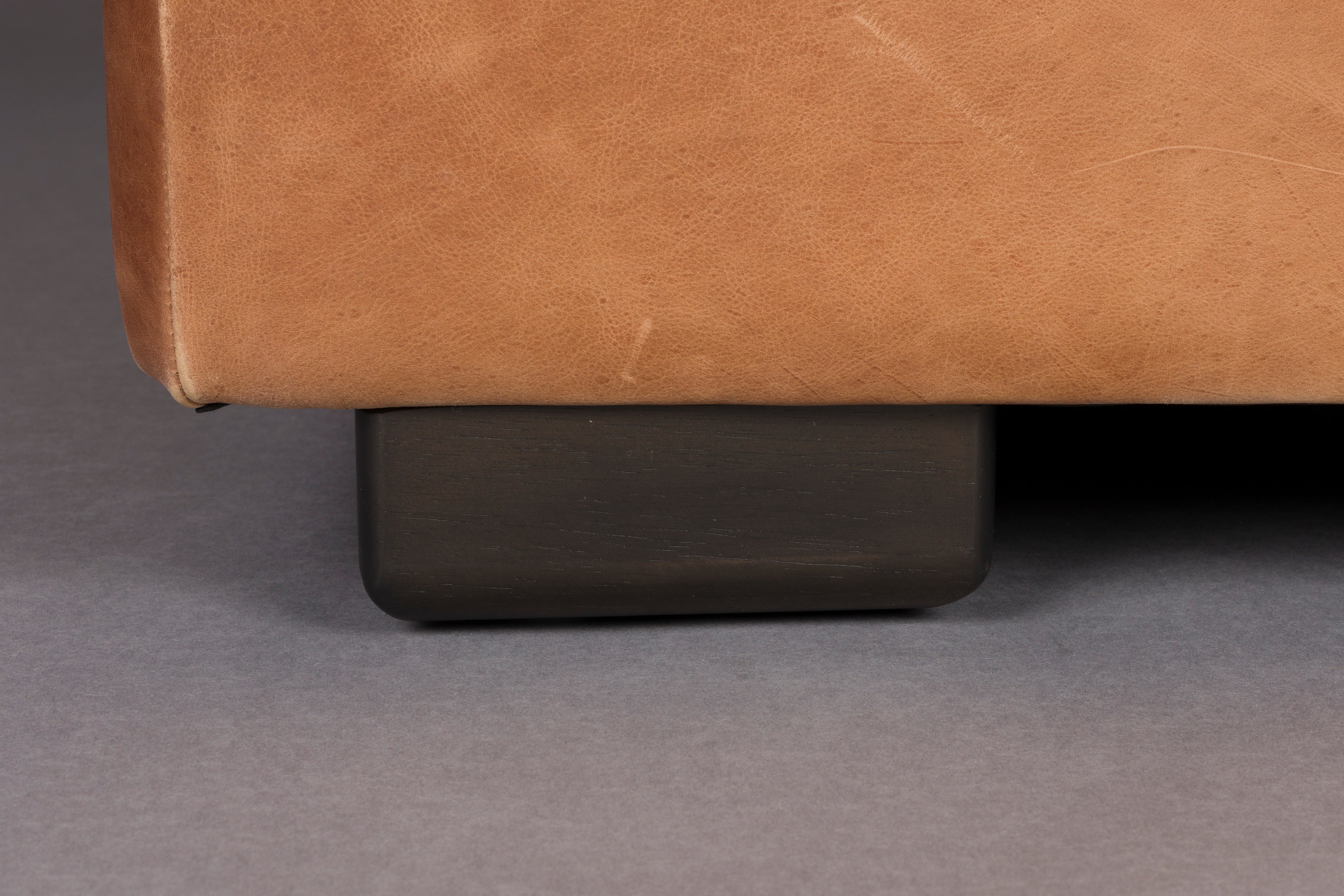 Sofa DOUGLAS z koňakové kůže