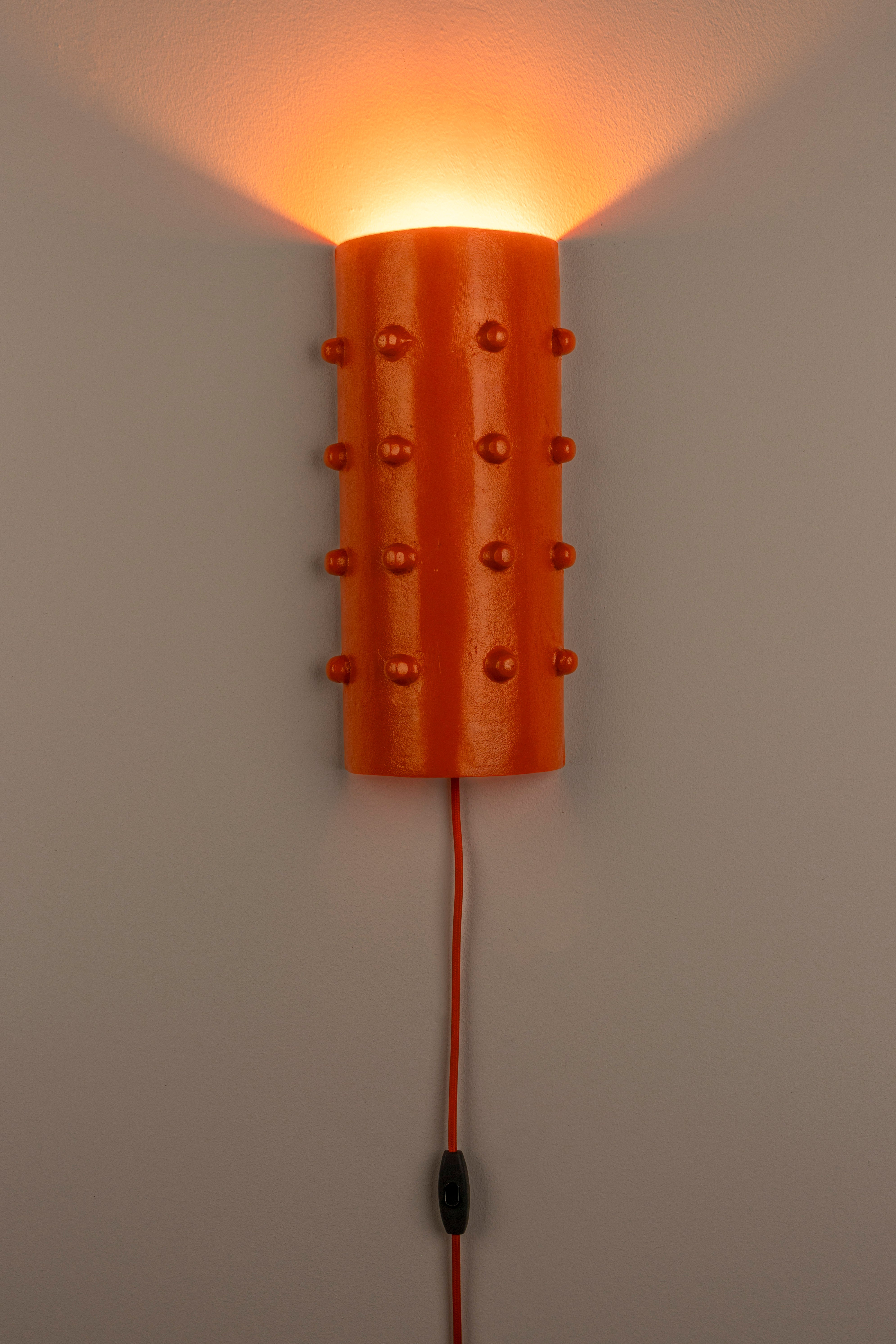PINCH ME wall lamp orange