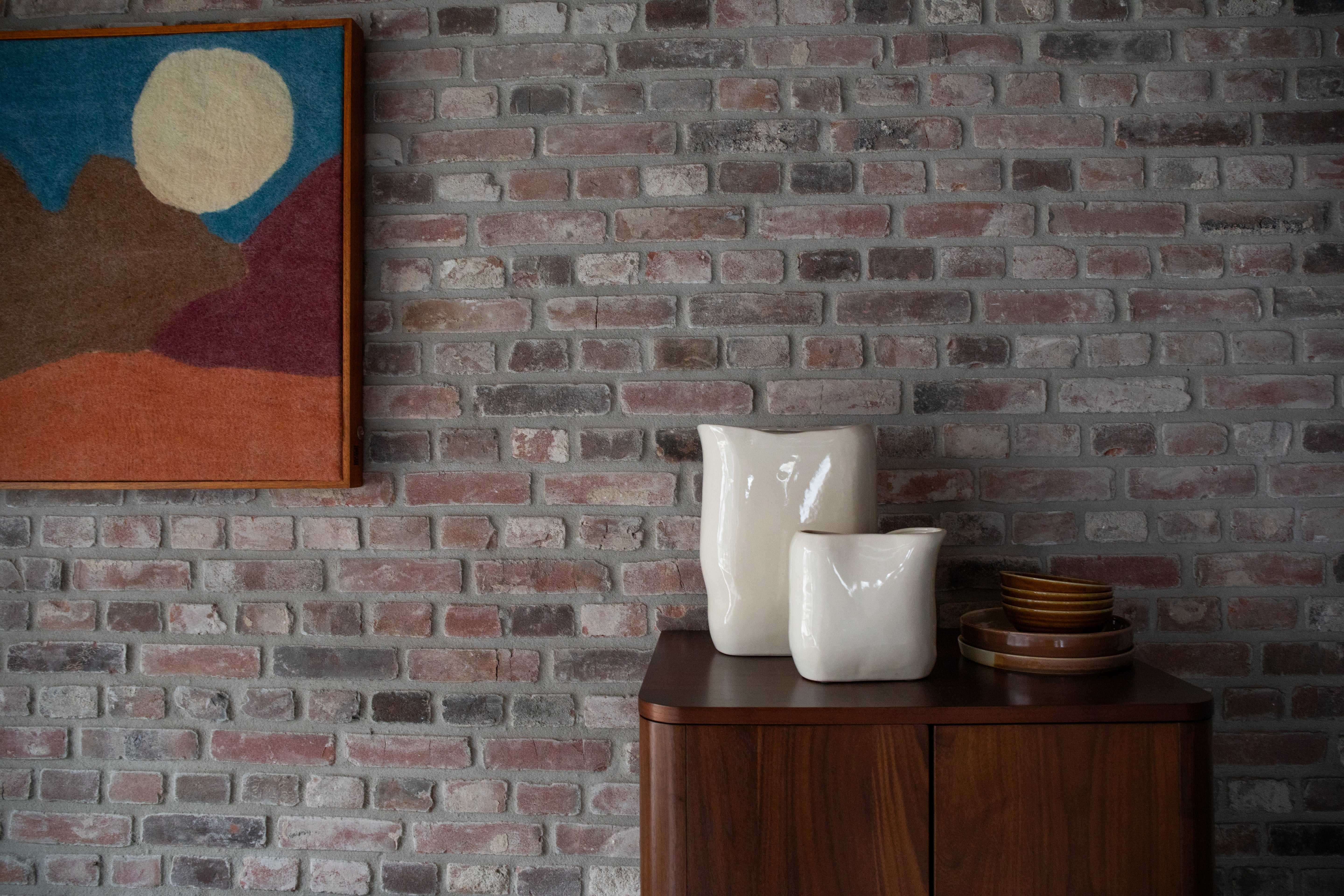 Váza EDNA béžová