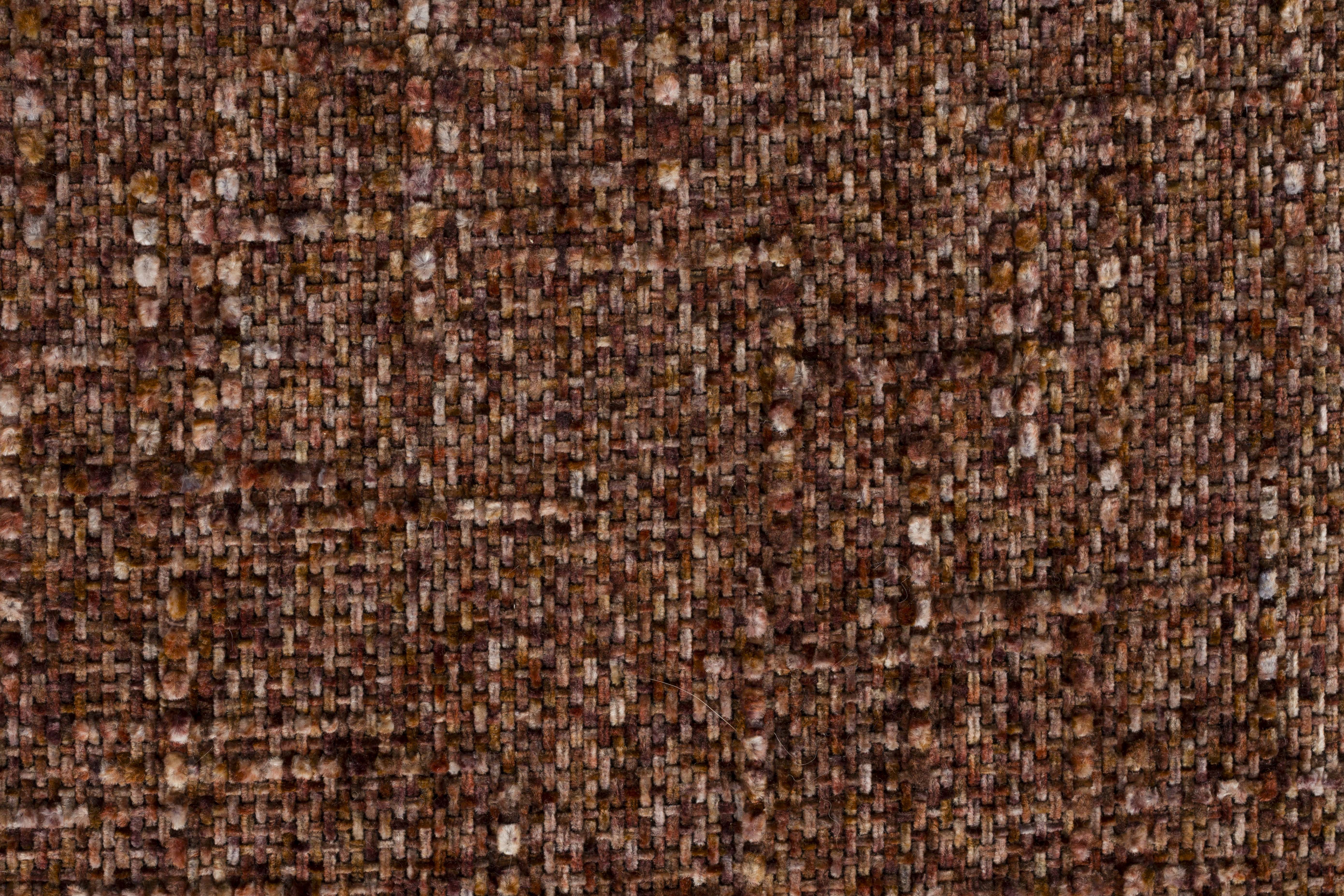 Křeslo otočné ROSE bordový melír