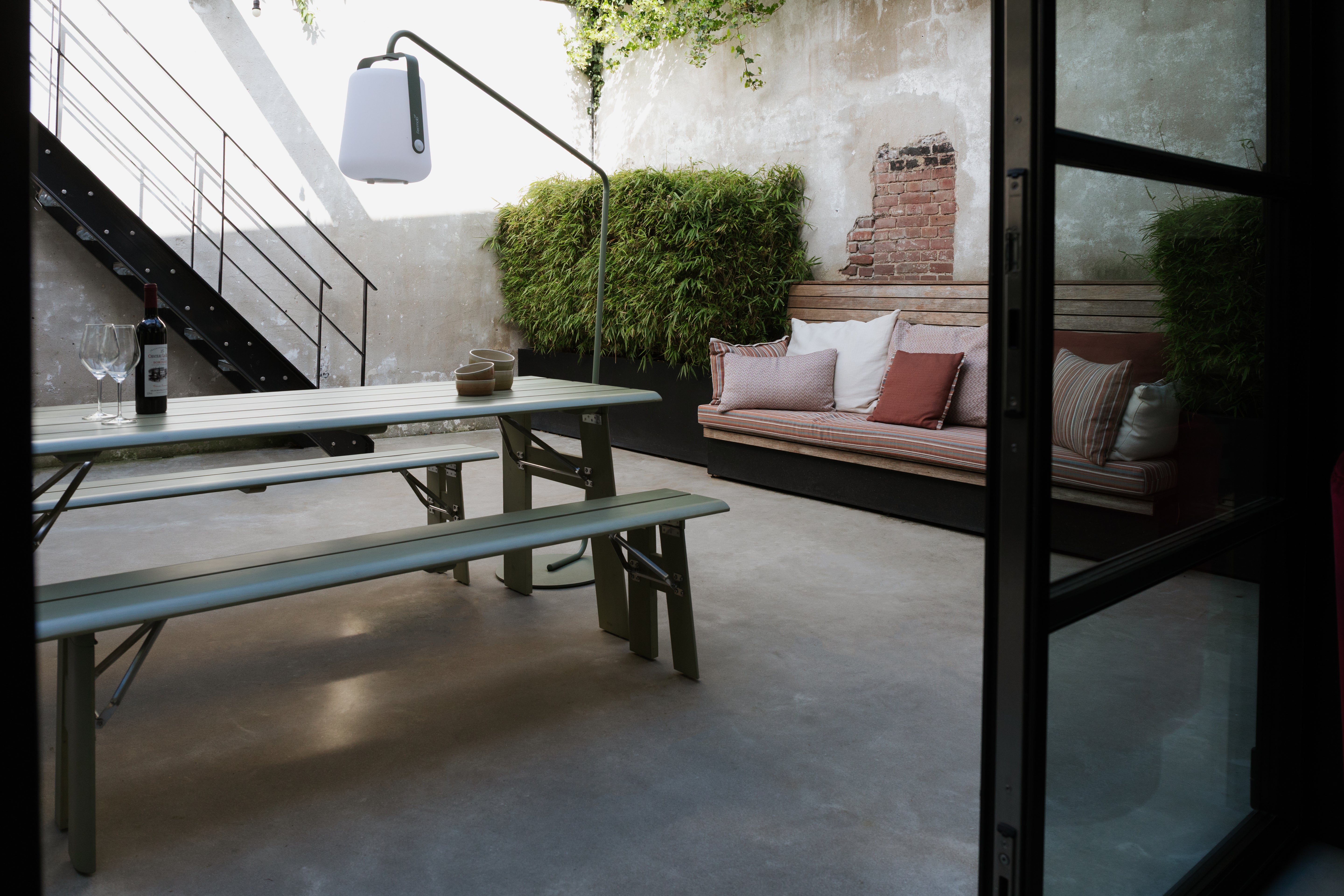 Zahradní lavice AVENUE zelená