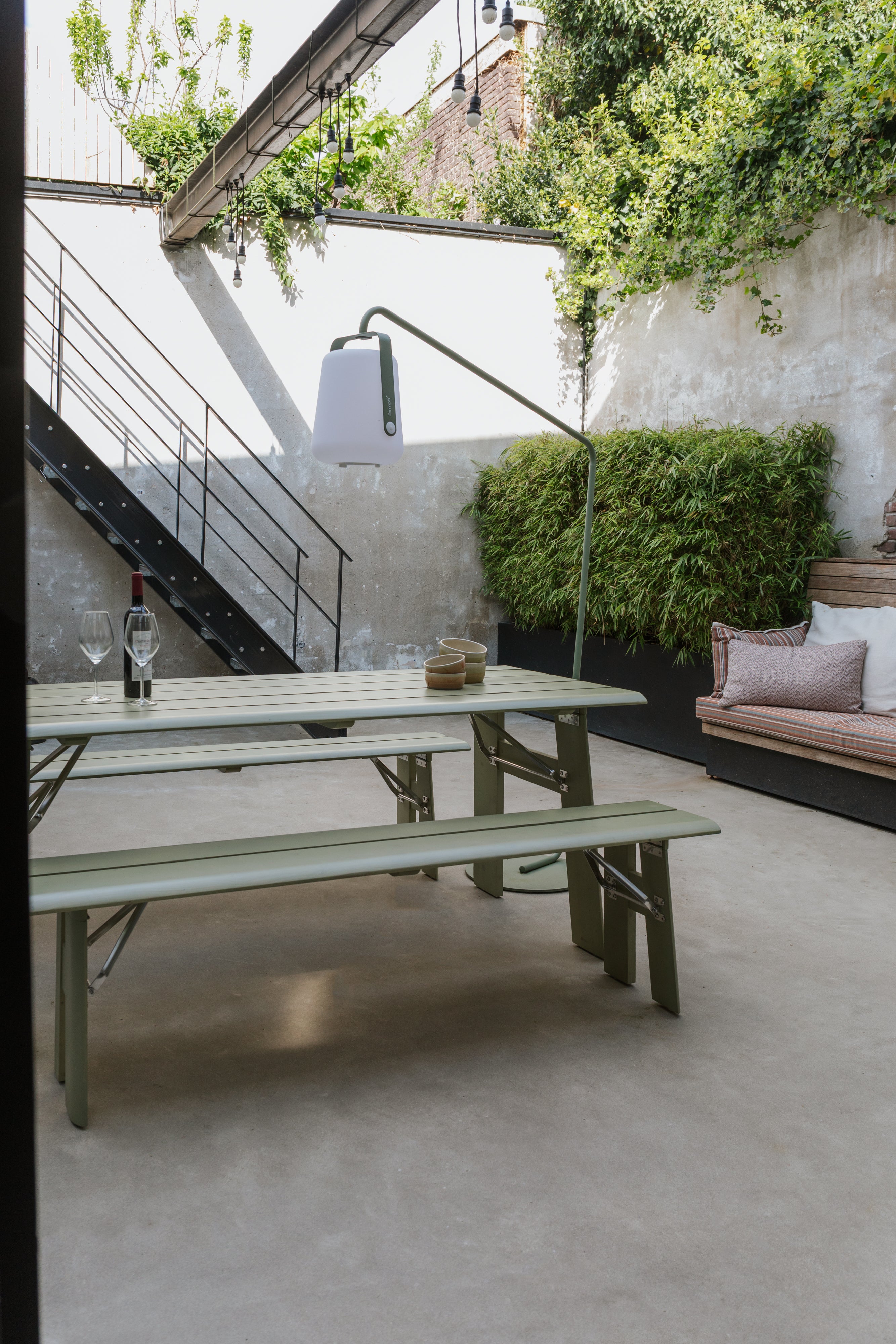 Zahradní lavice AVENUE zelená