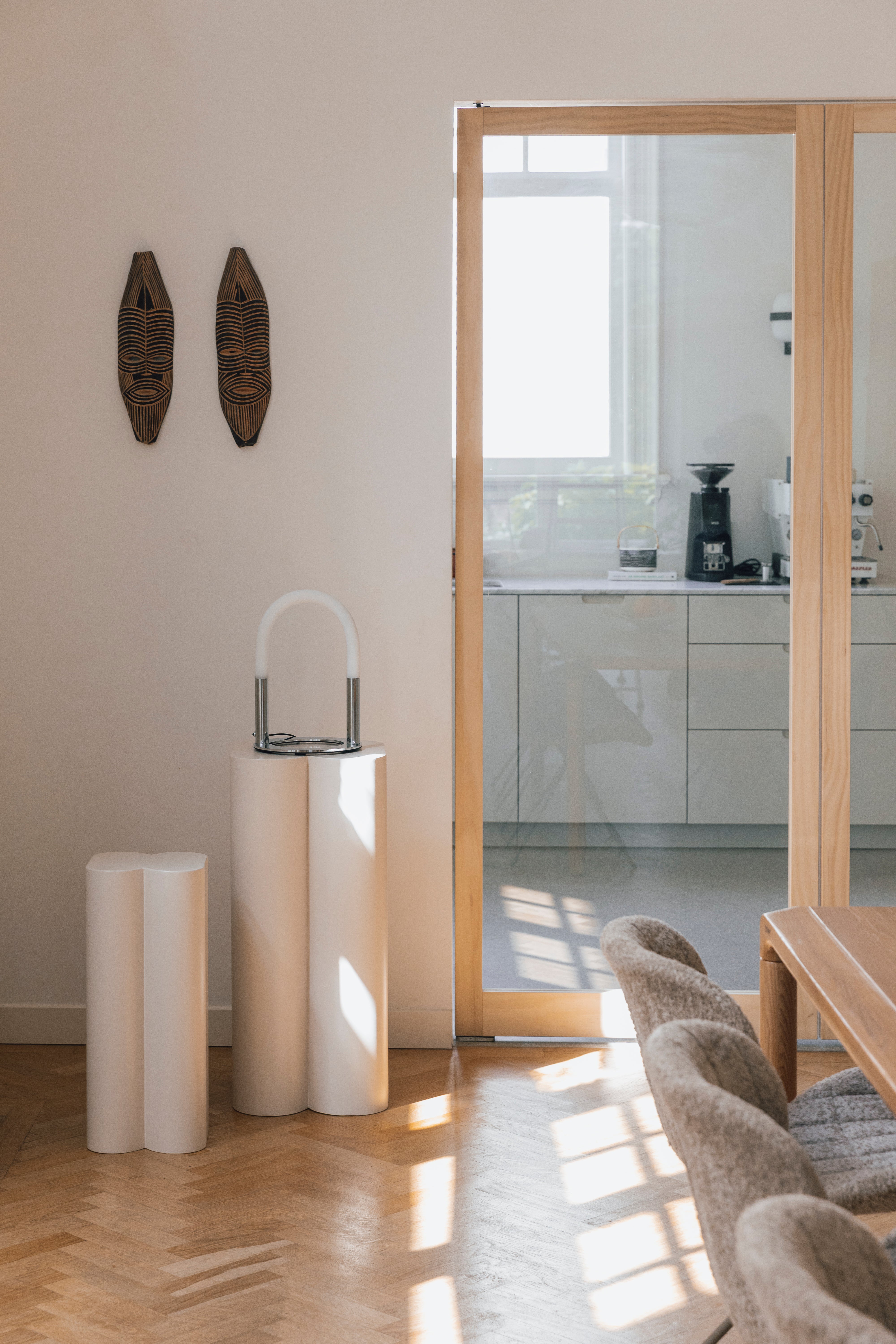 Stolní lampa ARCH stříbrná