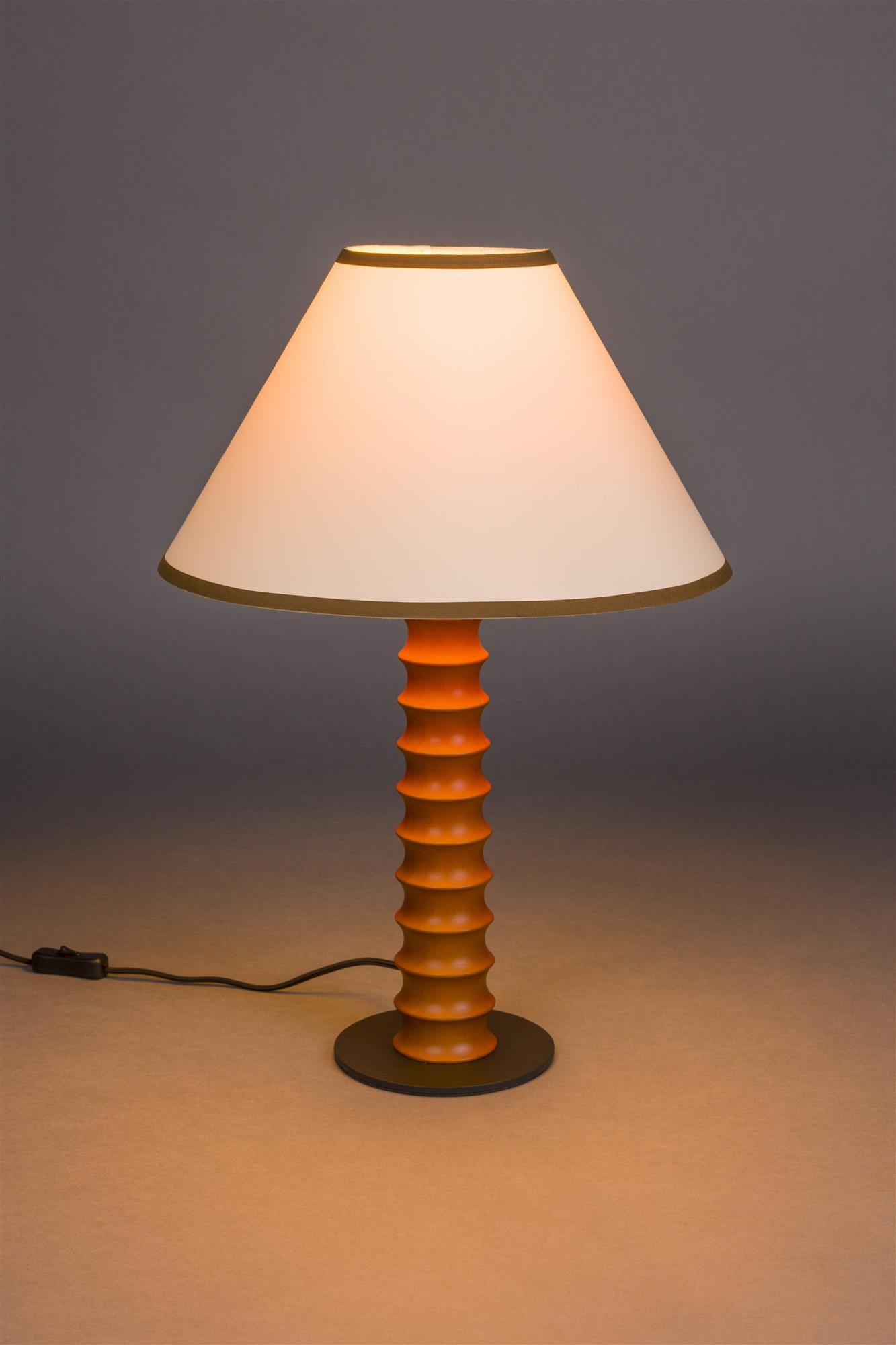 Stolní lampa HORACE hnědá