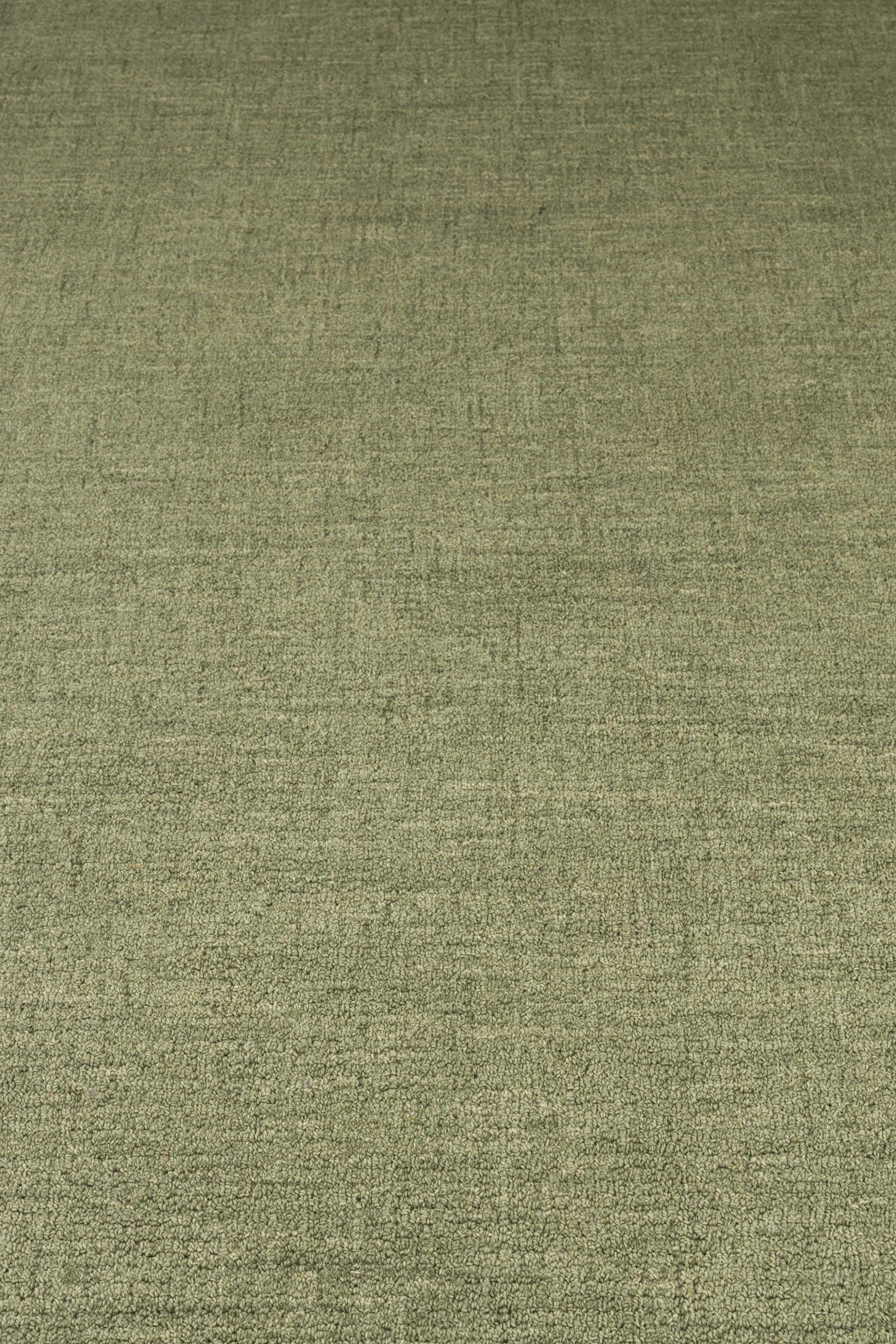 SUGAR LINES Green Rug