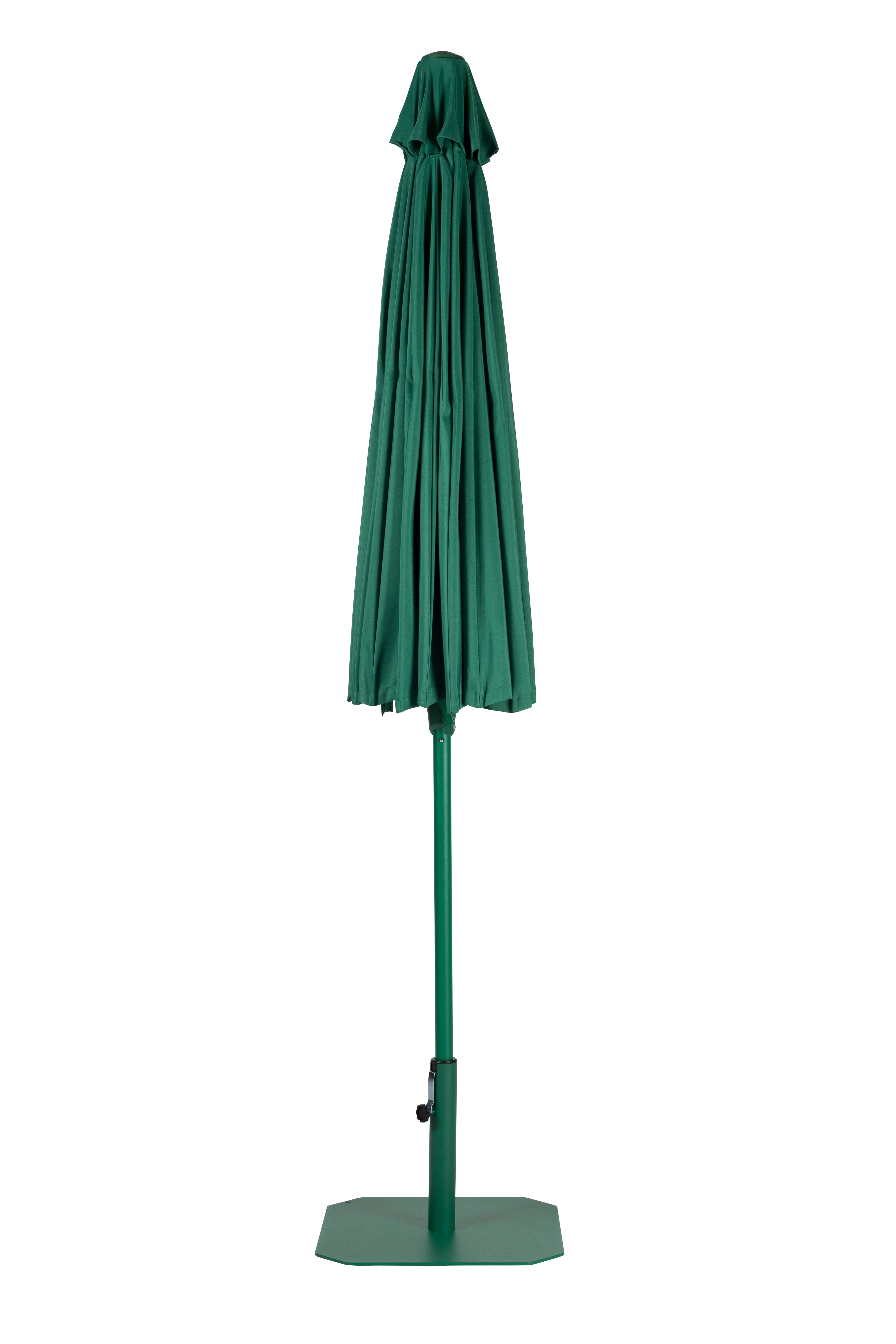 SUNSHINE green parasol with base