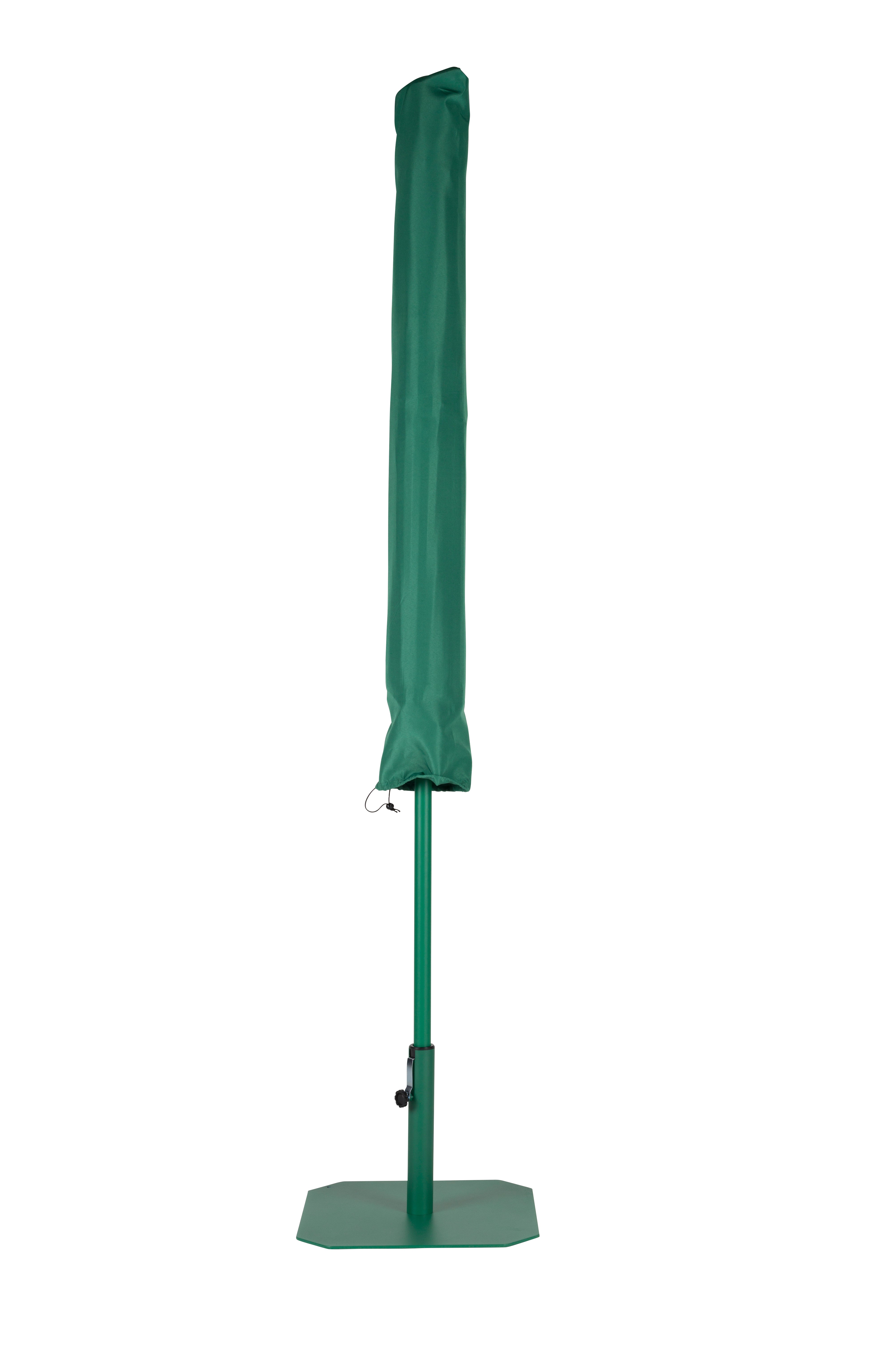 SUNSHINE green parasol with base