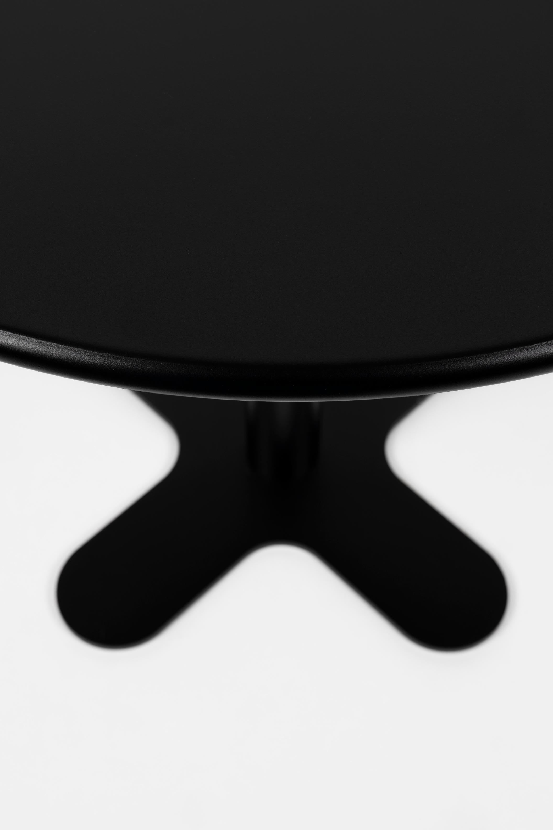 SANJAY Black Garden Table