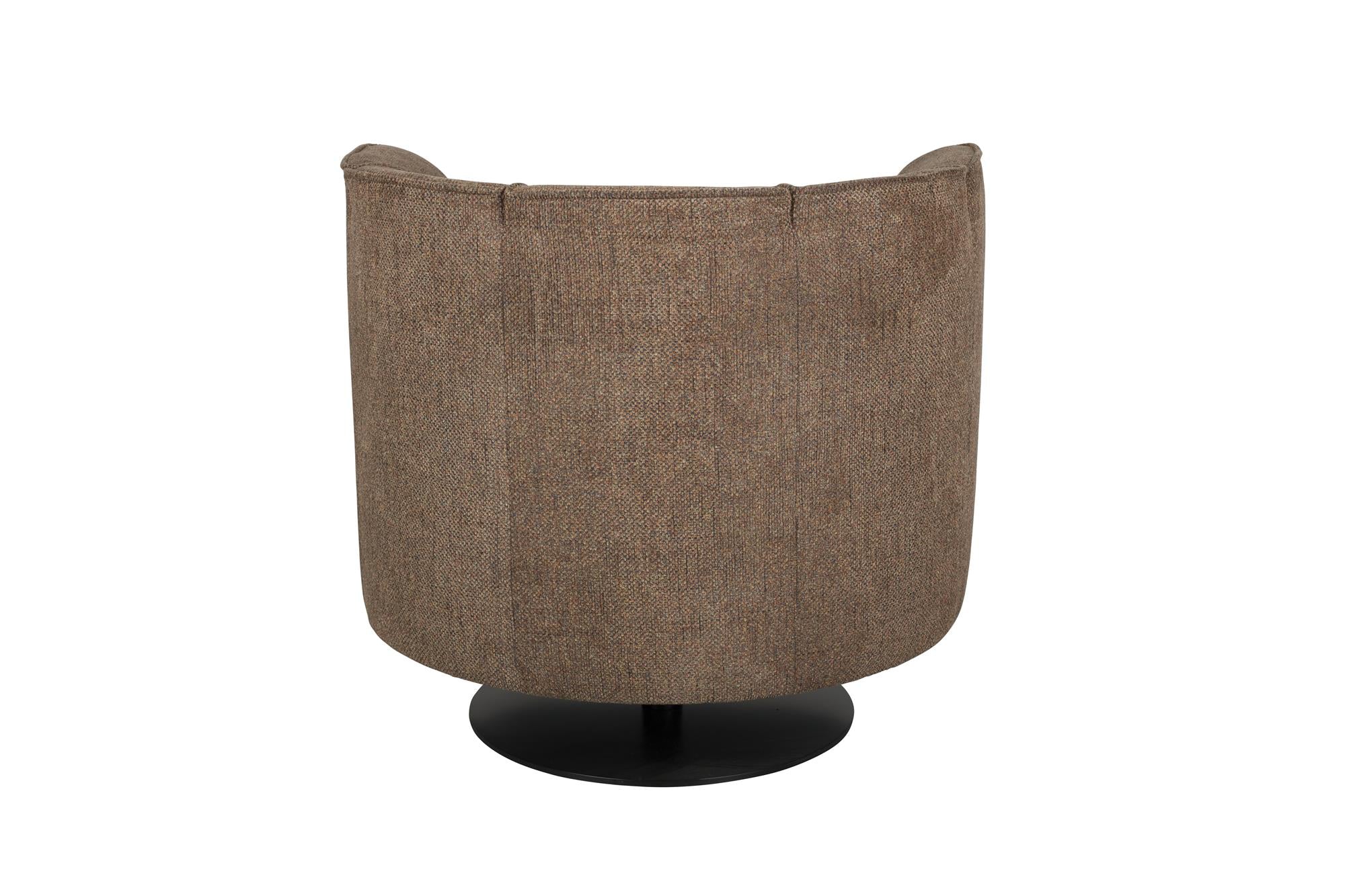 Křeslo FLOWER hnědé