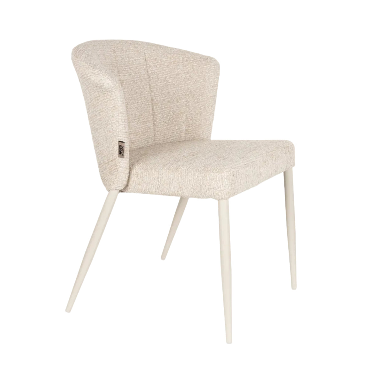Krzesło GEORGIA SOFT beżowy – Dutchbone