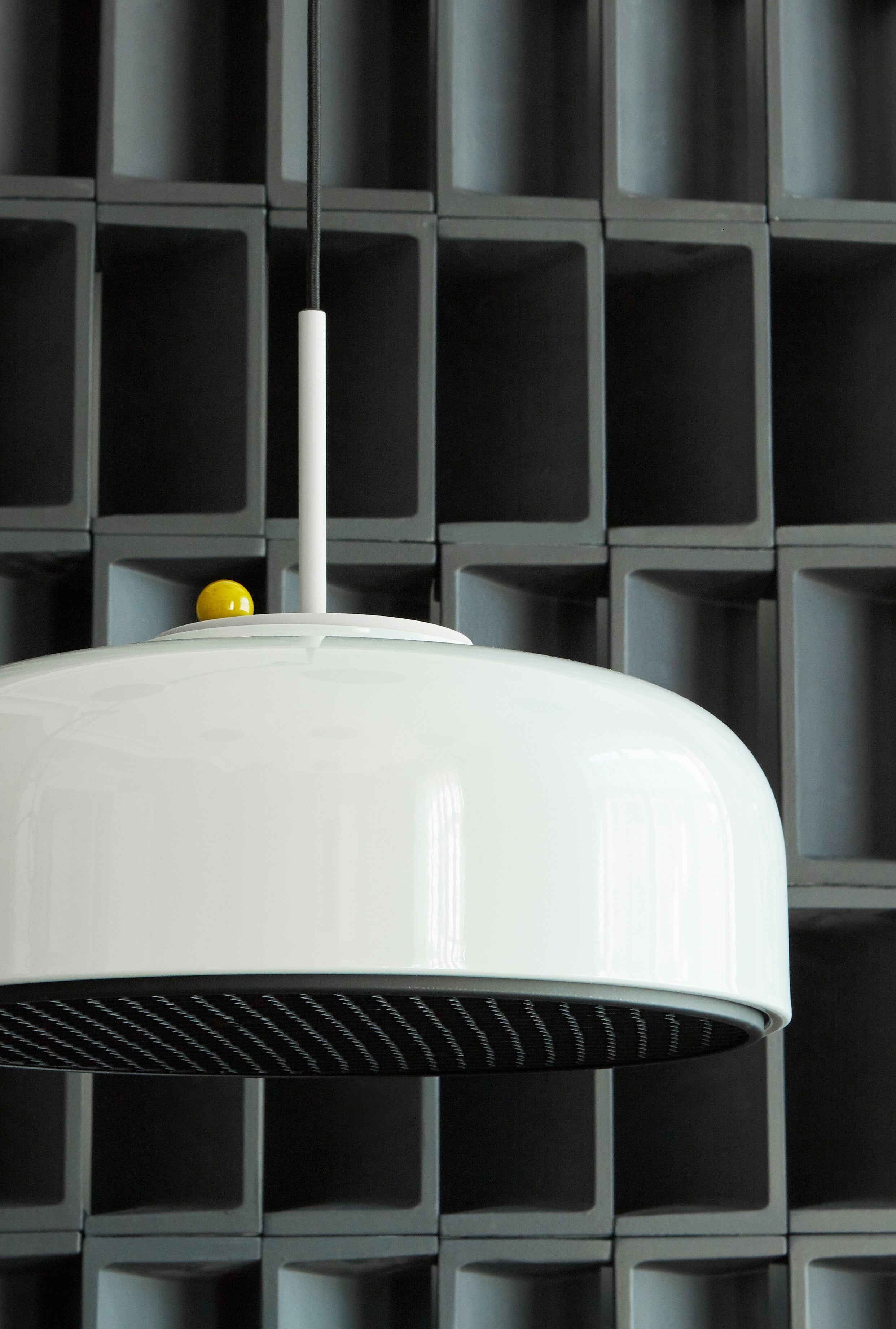 Závěsné svítidlo PODGY bílé