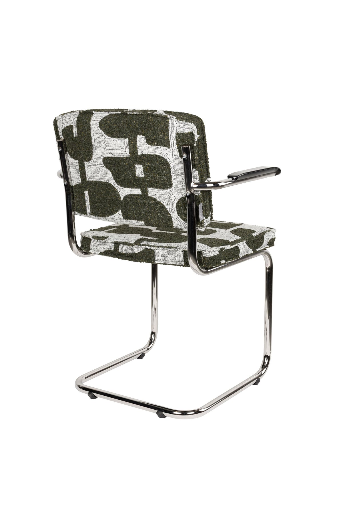 Krzesło z podłokietnikami RIDGE DECO SYMBOLS zielony – ujęcie 8