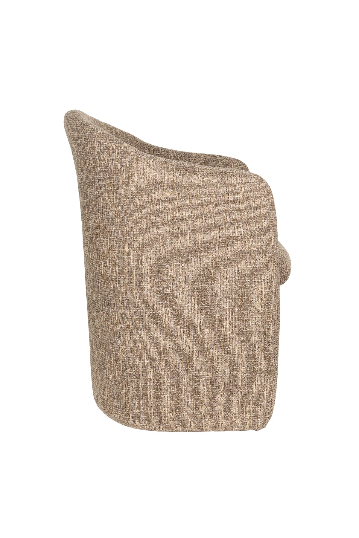 Jasně hnědý melange židle CONTOUR