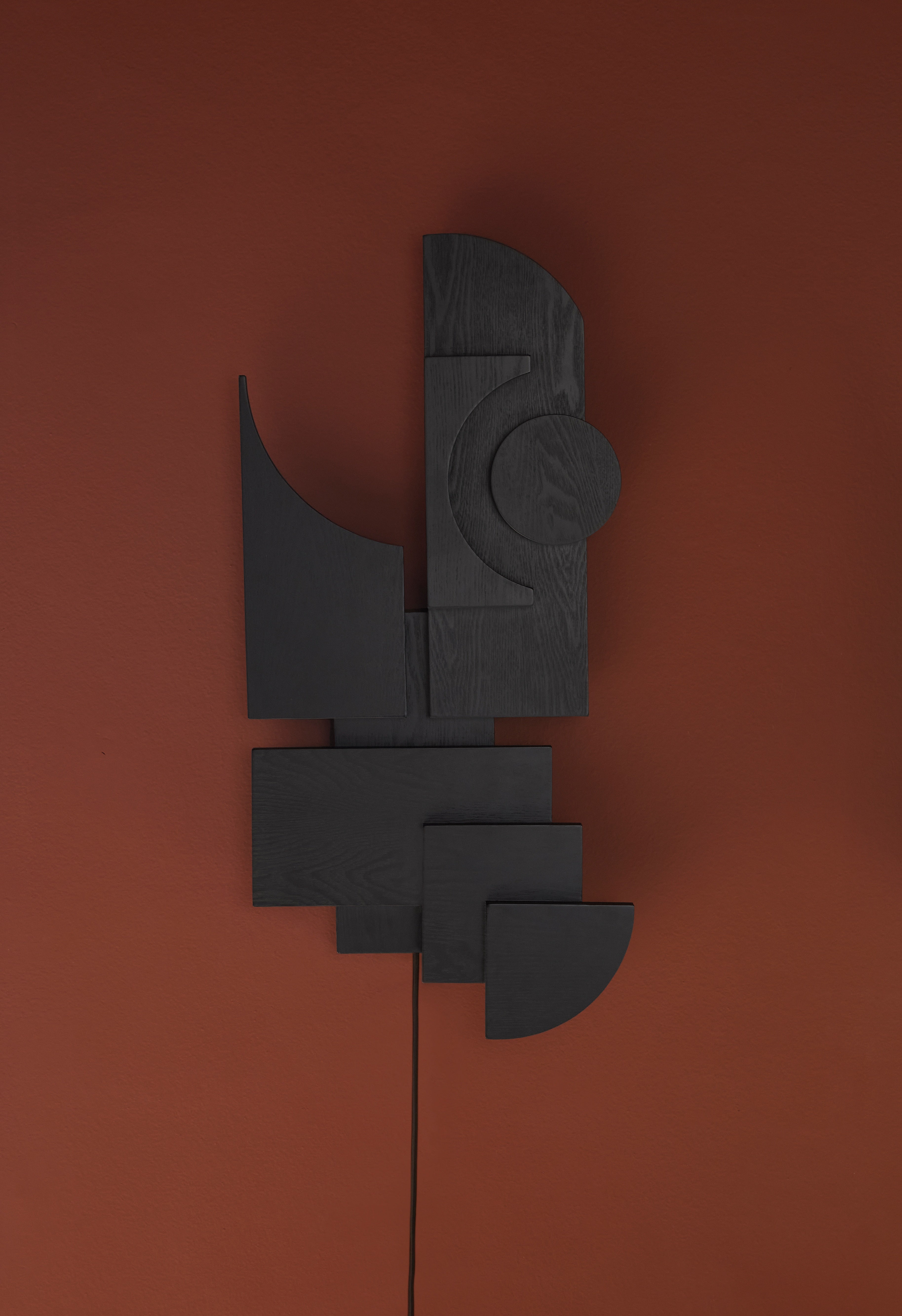 Nástěnné svítidlo TOTEM DECO černé