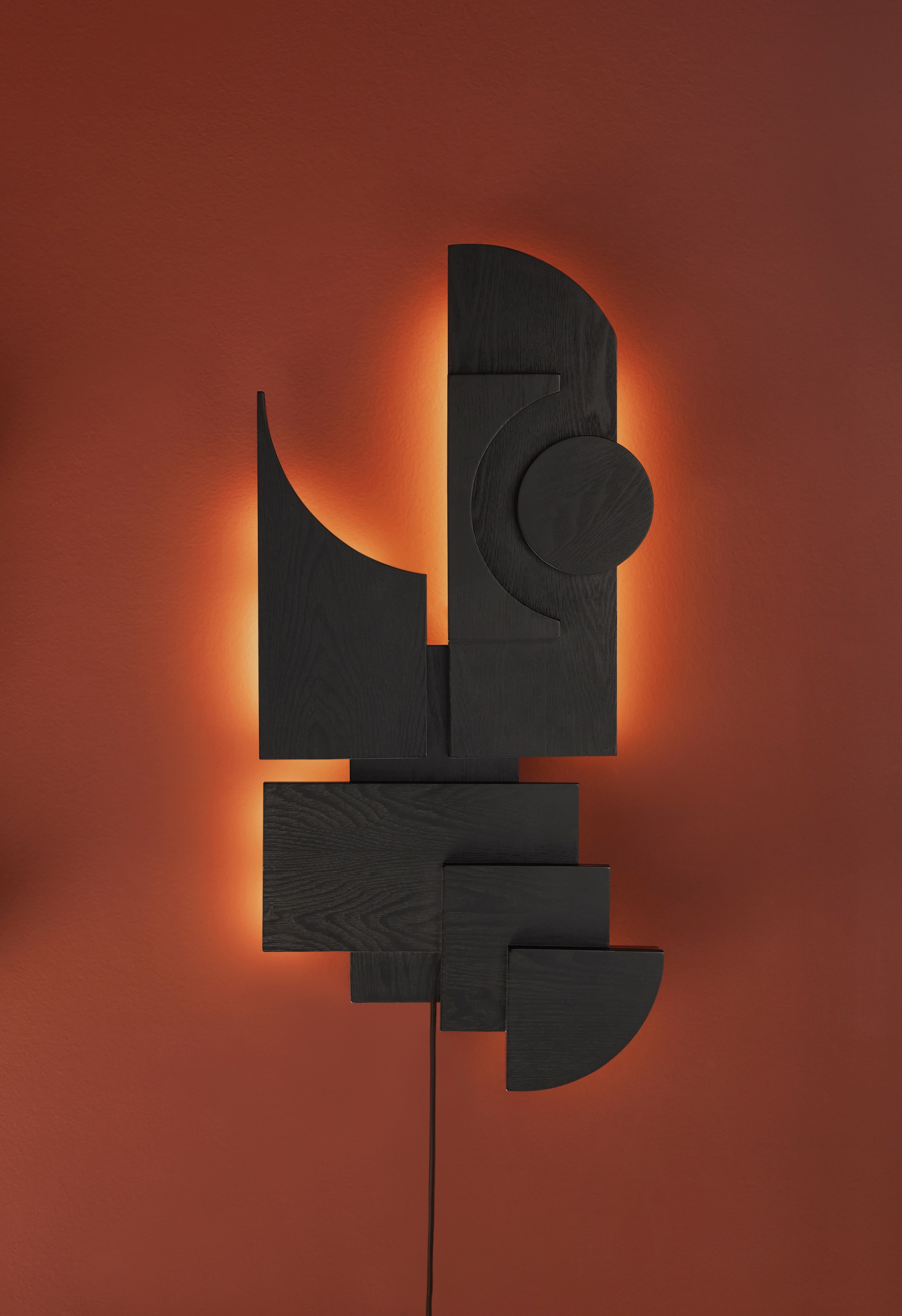 Nástěnné svítidlo TOTEM DECO černé