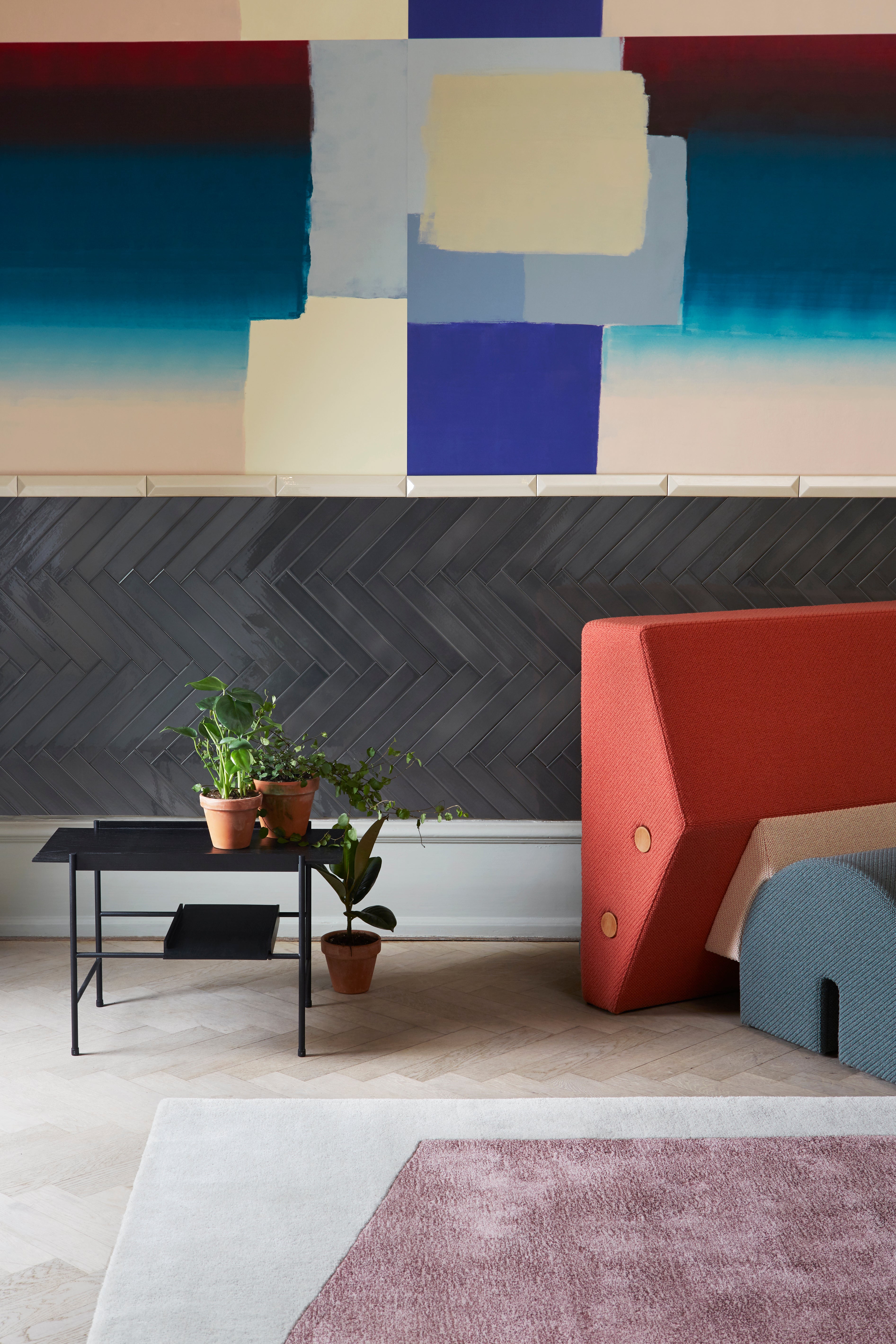 KANSO Purple Side Table