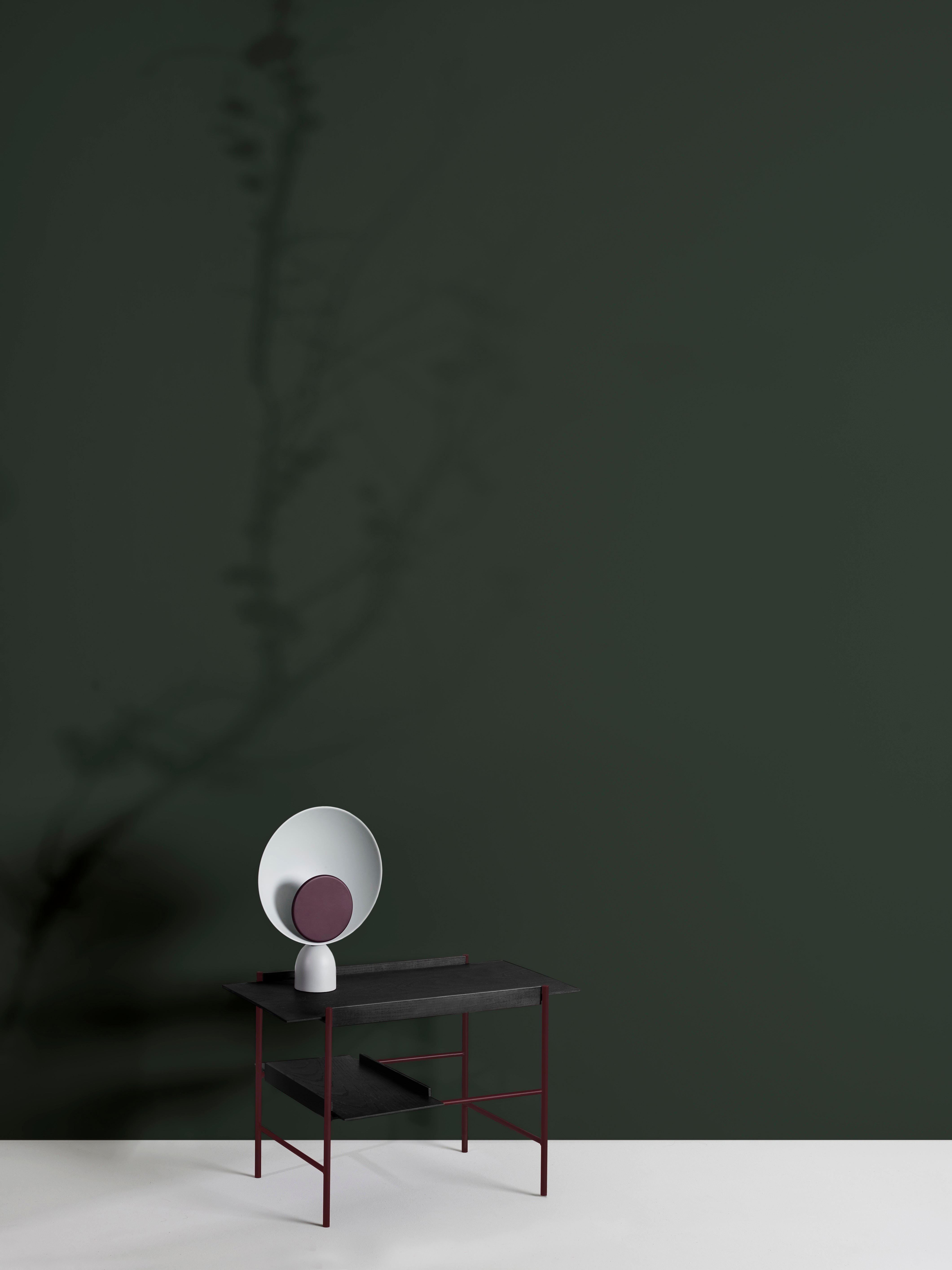 Stolní lampa BLOOPER modrá s fialovou