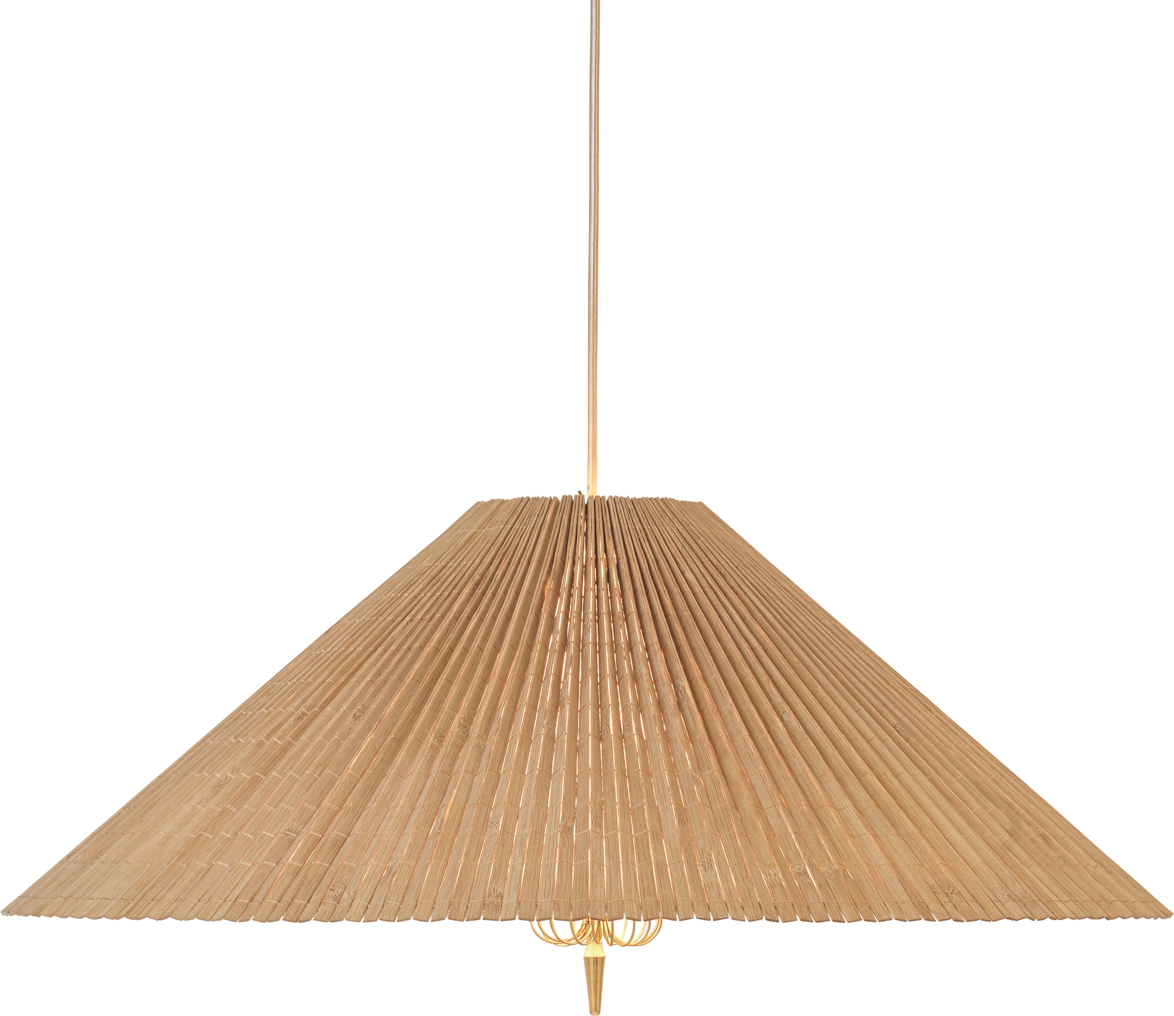 1972 Bamboo Pendant Lamp
