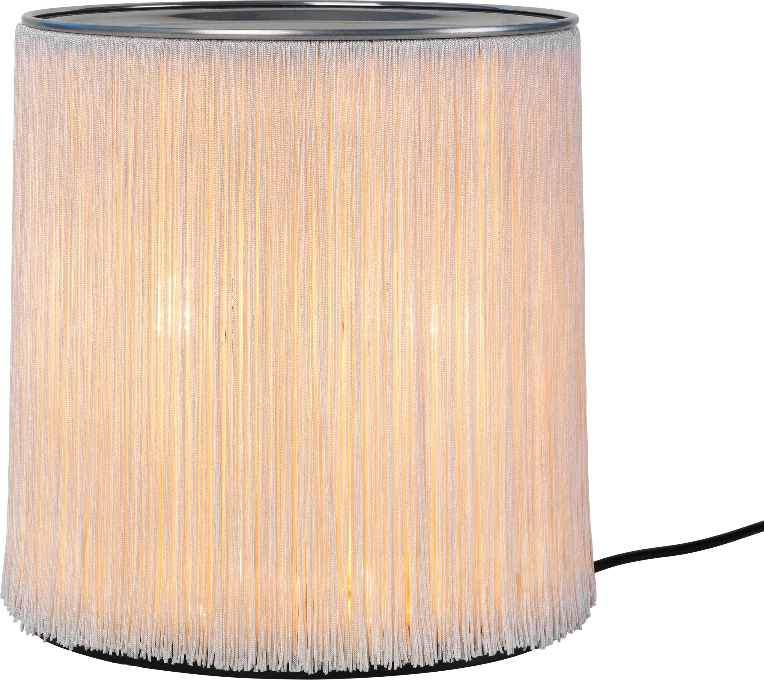 Table lamp MODEL 597 polished aluminum
