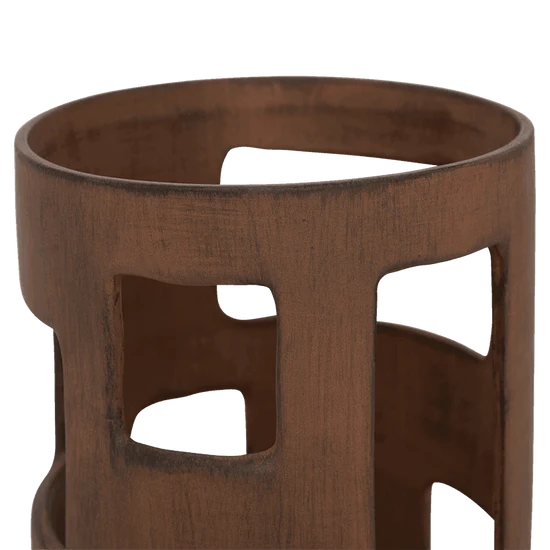 Stolní lampa ANGOLI rezavohnědá